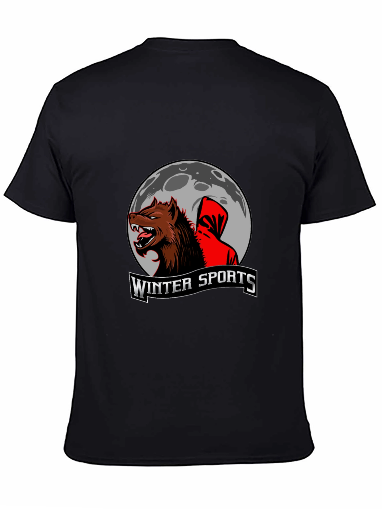 Winter Sports Wolf T-Shirt