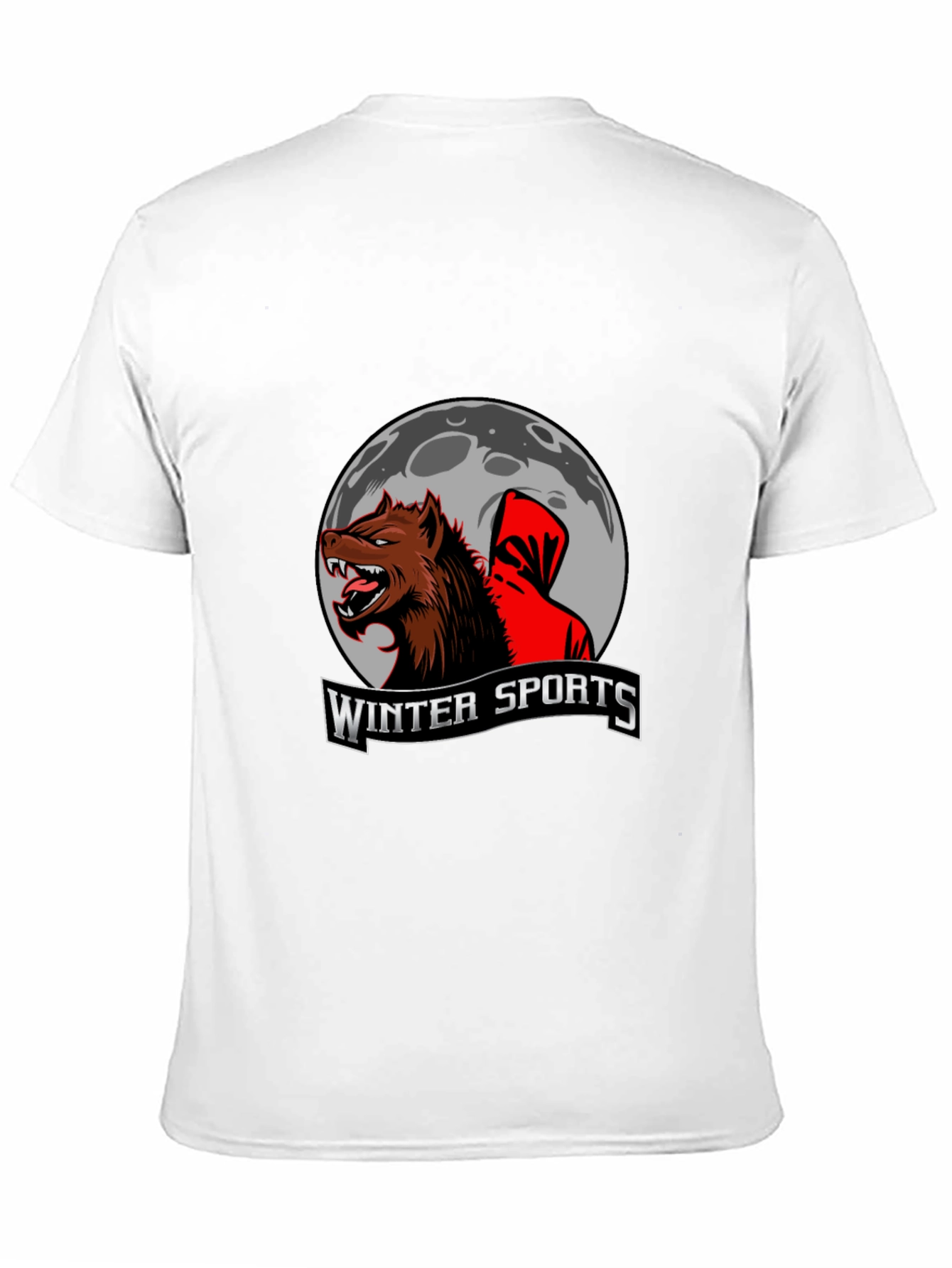Winter Sports Wolf T-Shirt