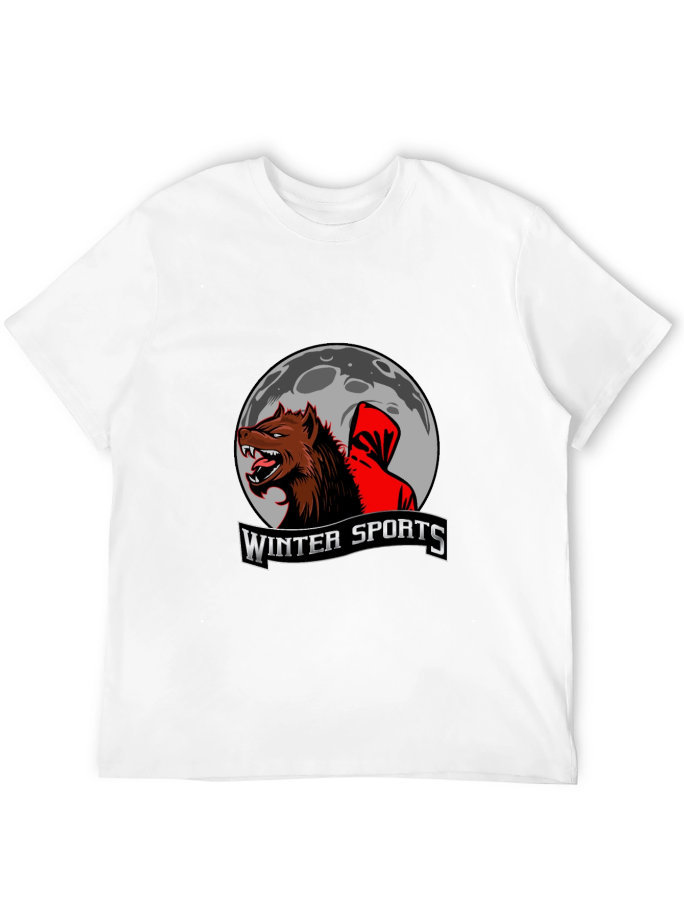 Winter Sports Wolf T-Shirt