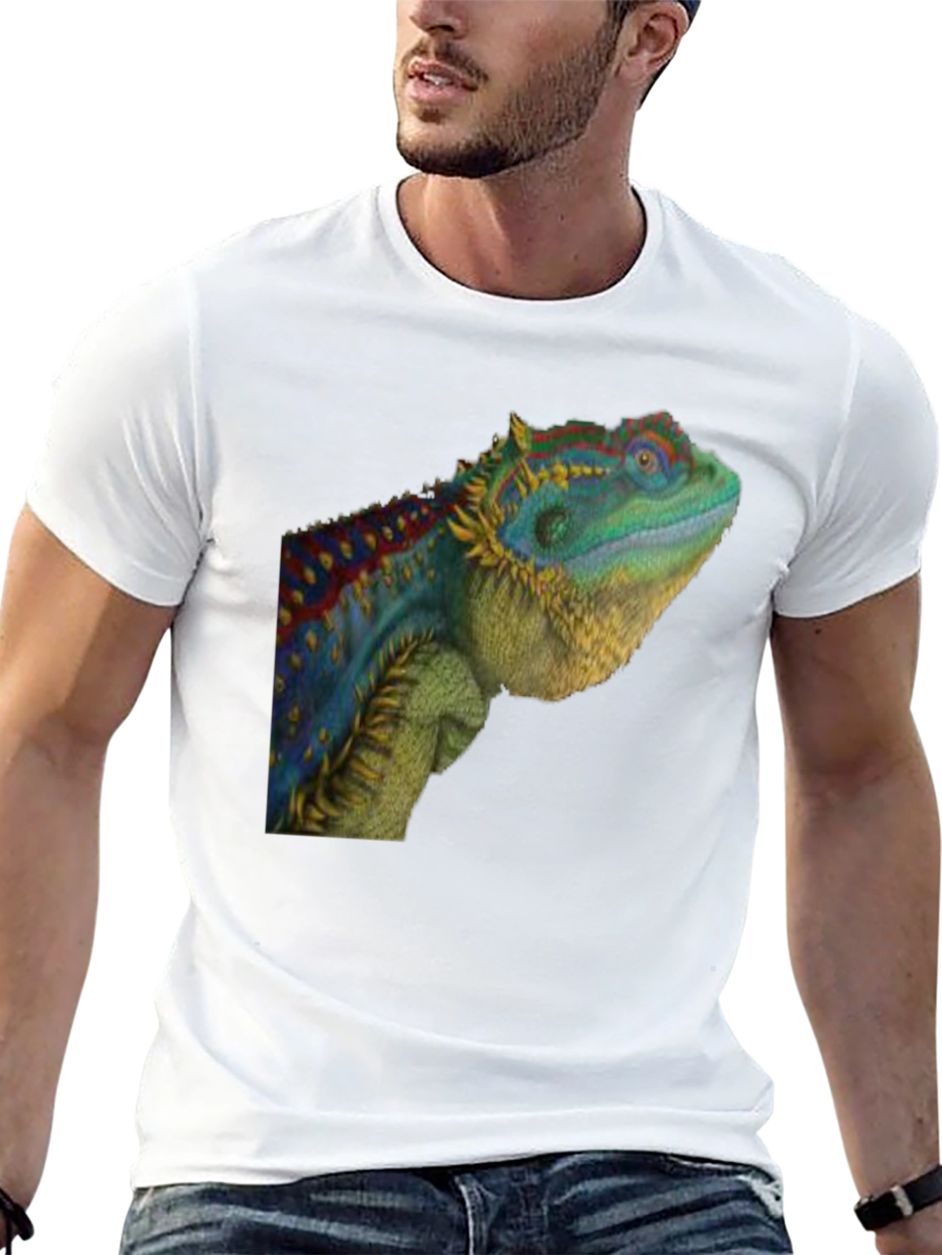 Lizard Graphic T-Shirt - Cool Reptile Tee
