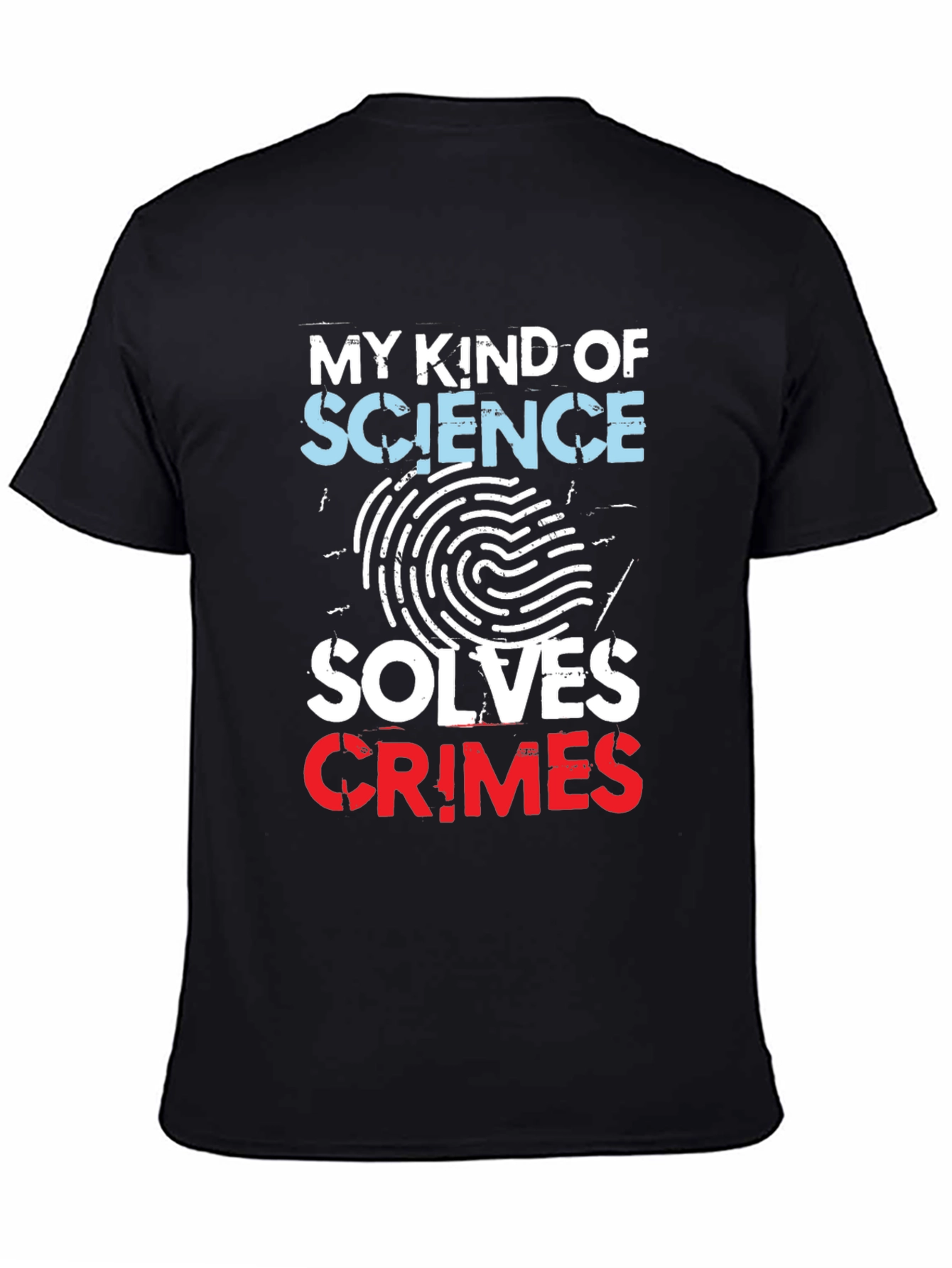 Science Solves Crimes Graphic T-Shirt
