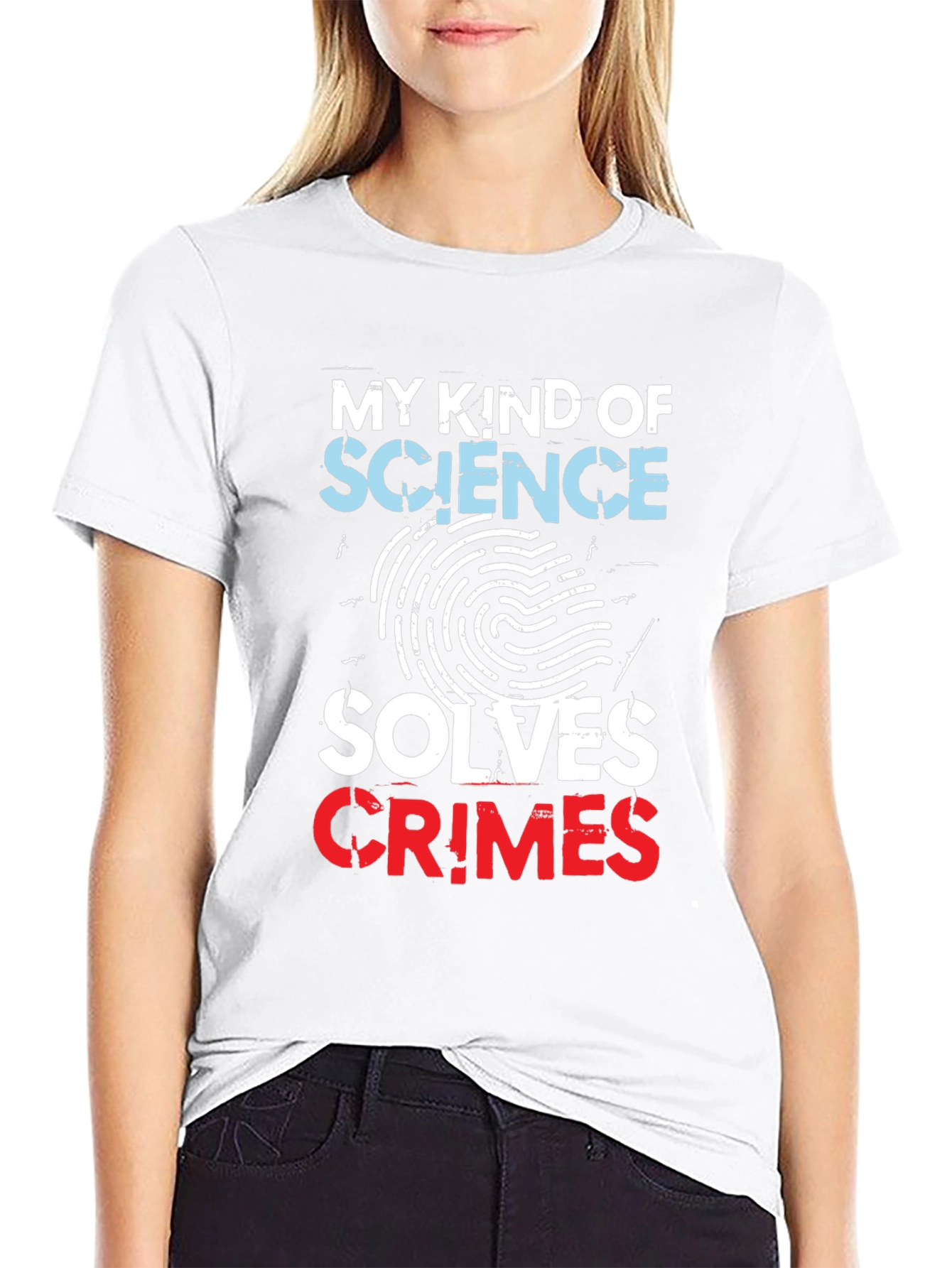 Science Solves Crimes Graphic T-Shirt