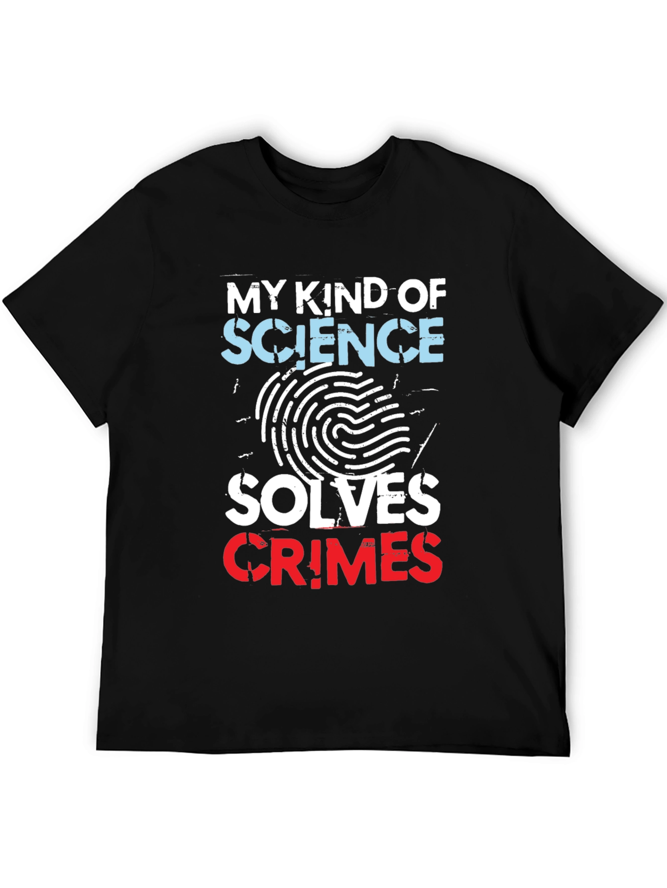 Science Solves Crimes Graphic T-Shirt