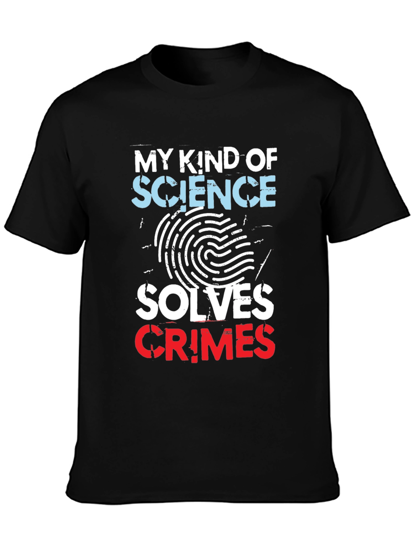 Science Solves Crimes Graphic T-Shirt