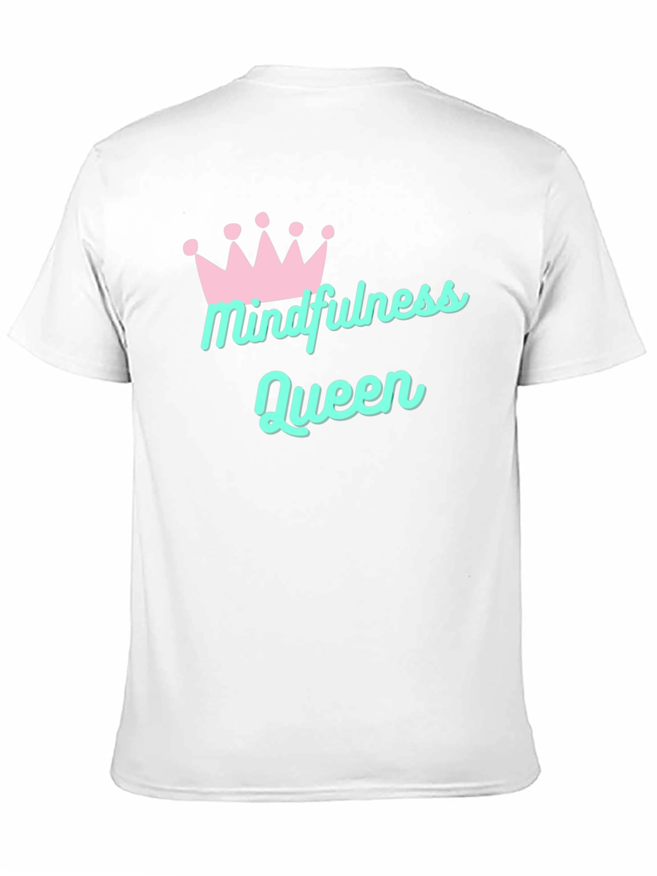 Mindfulness Queen T-Shirt - Black Cotton Tee