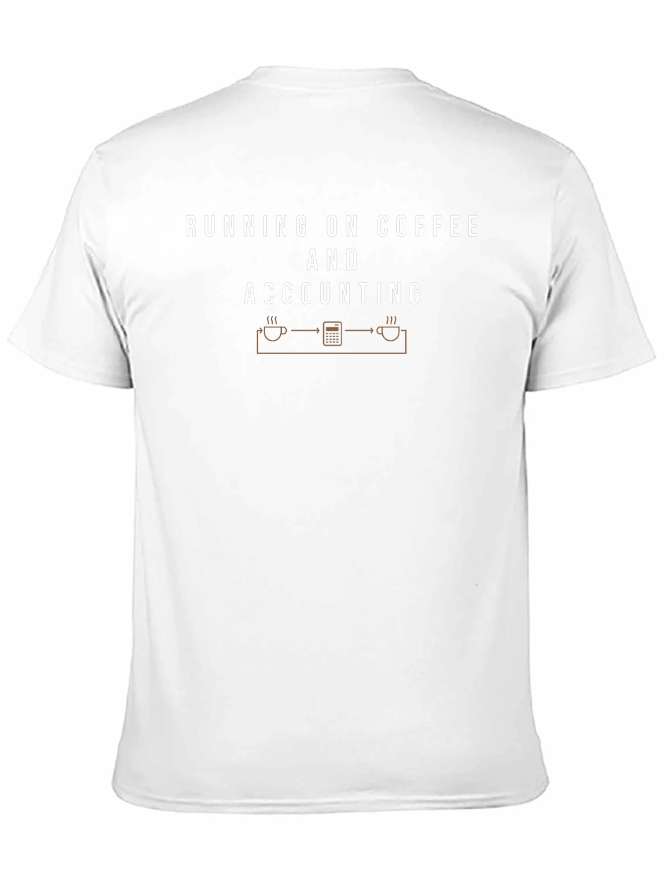 Coffee & Accounting T-Shirt - Funny Accountant Tee