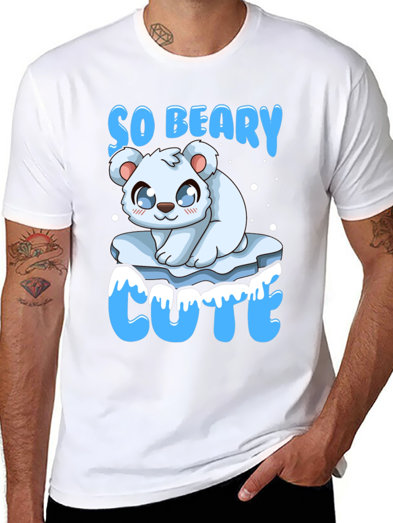 So Beary Cute Polar Bear T-Shirt