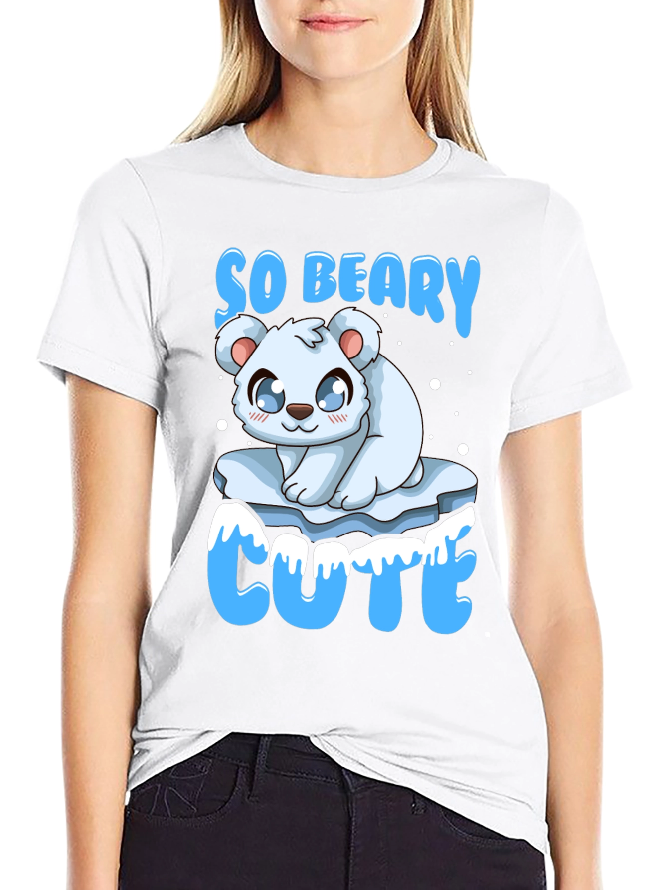 So Beary Cute Polar Bear T-Shirt