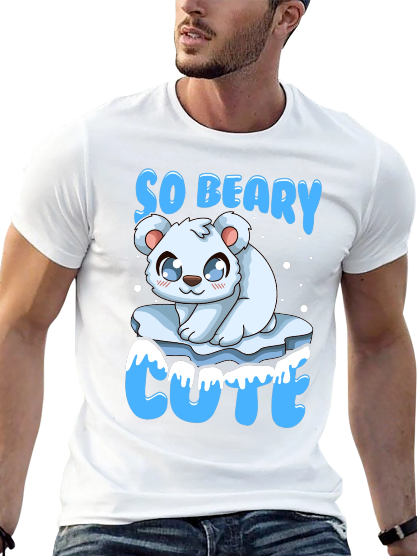 So Beary Cute Polar Bear T-Shirt