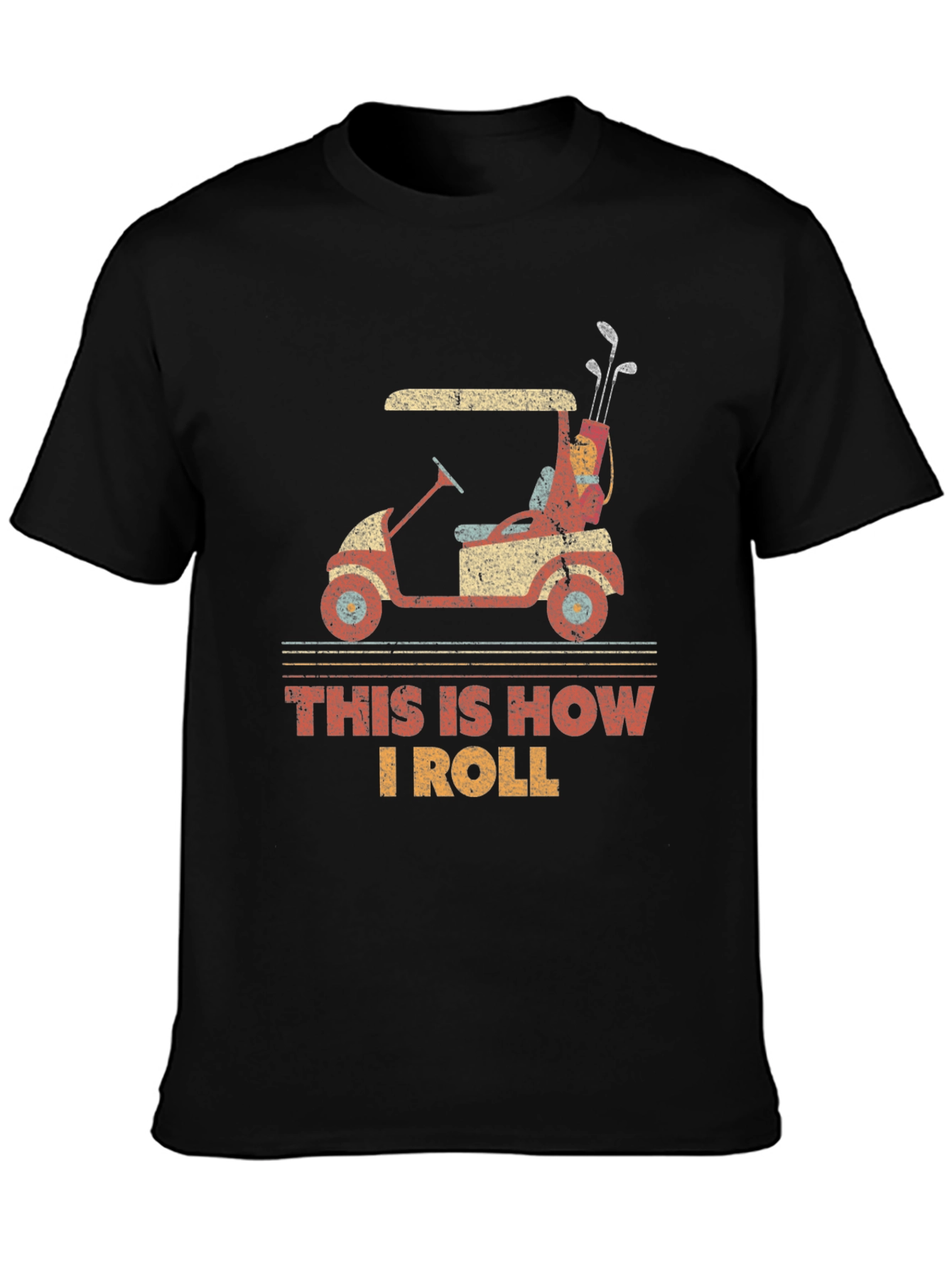 This is How I Roll Golf Cart T-Shirt