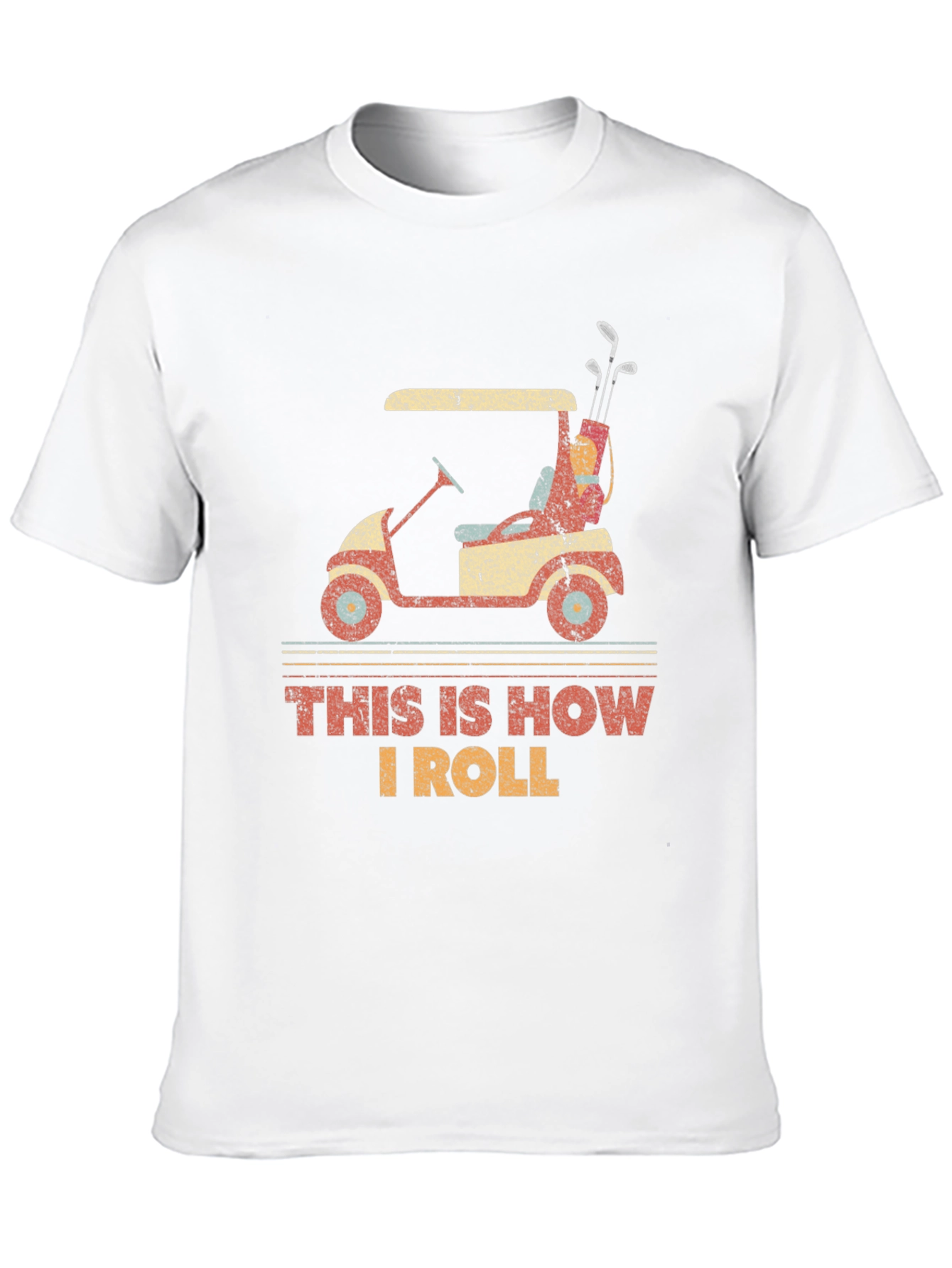 This is How I Roll Golf Cart T-Shirt