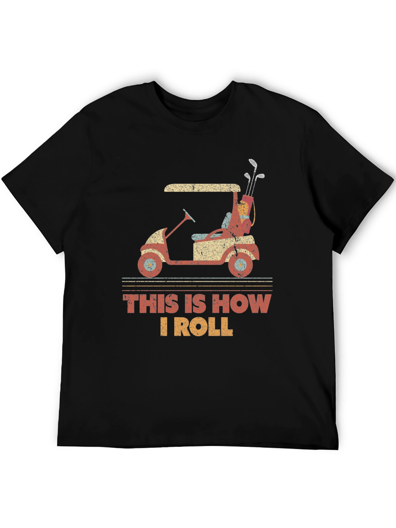 This is How I Roll Golf Cart T-Shirt