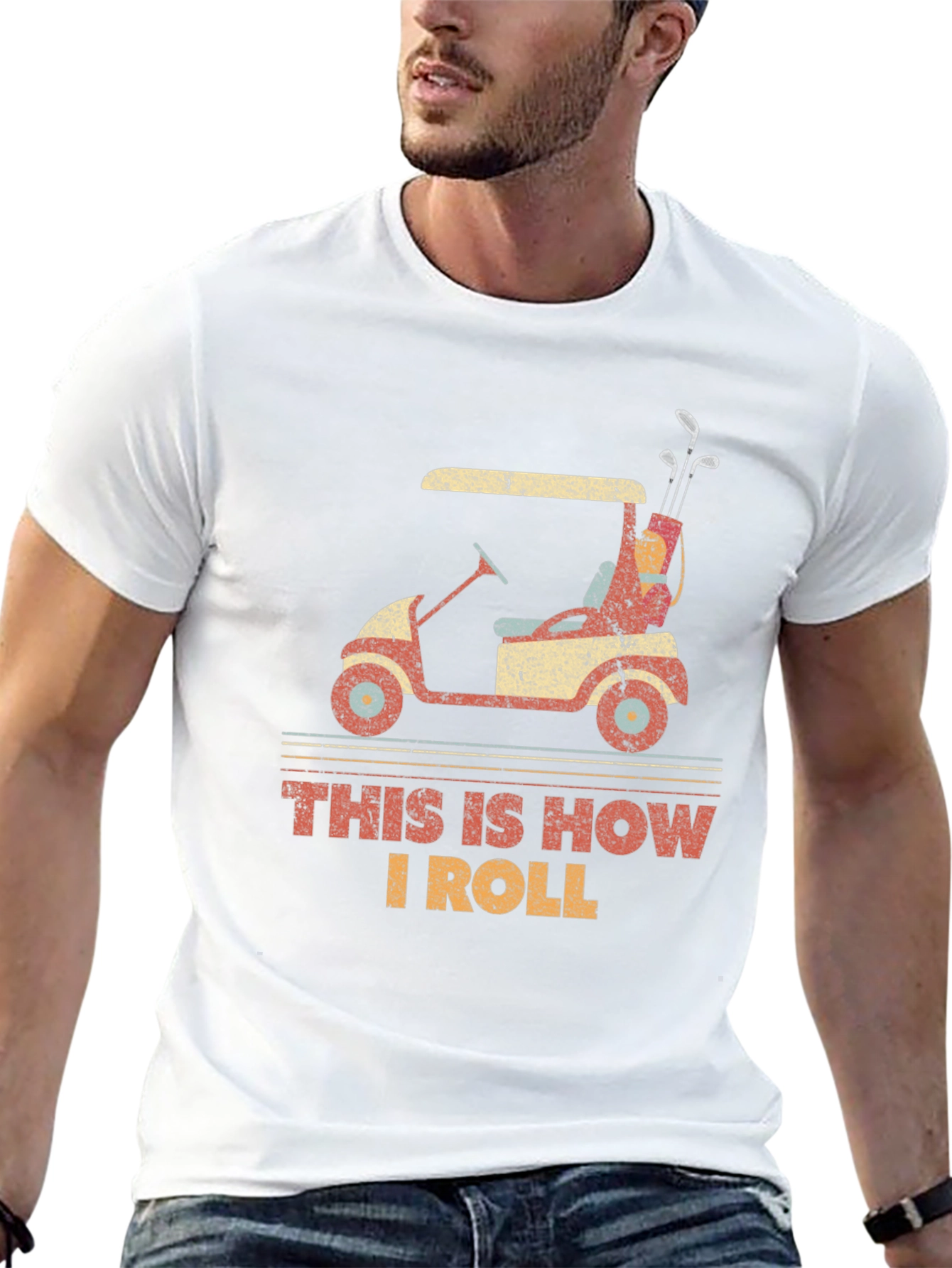 This is How I Roll Golf Cart T-Shirt
