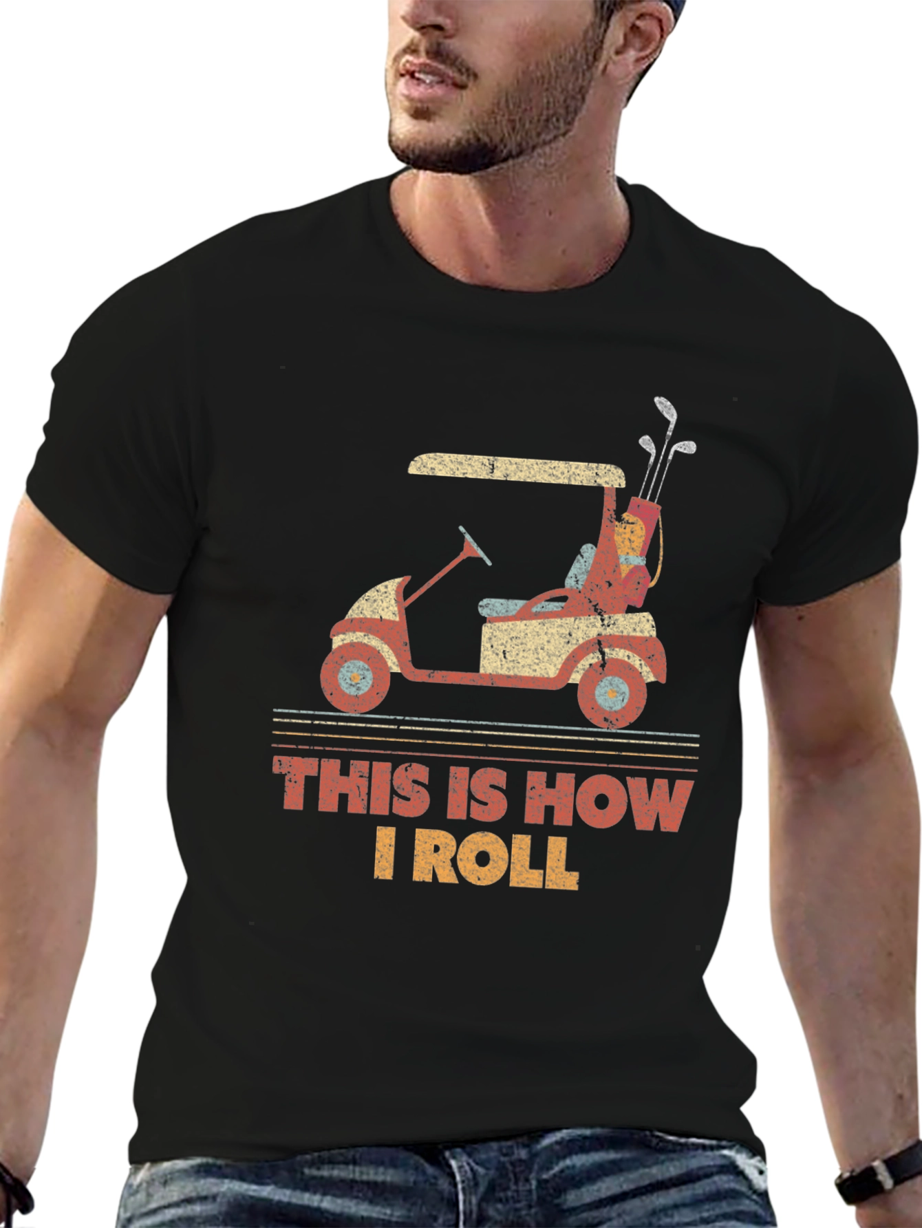 This is How I Roll Golf Cart T-Shirt