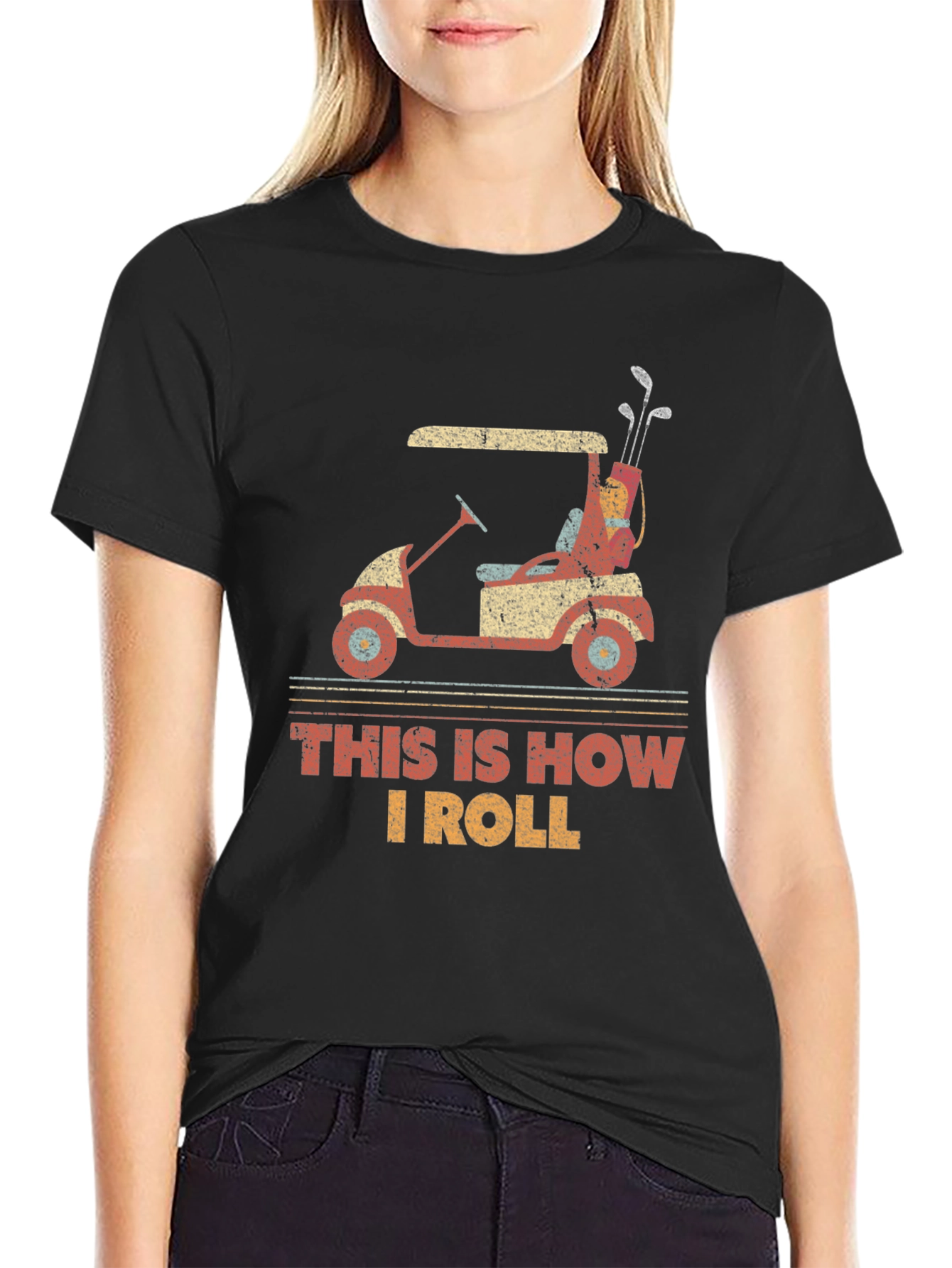 This is How I Roll Golf Cart T-Shirt