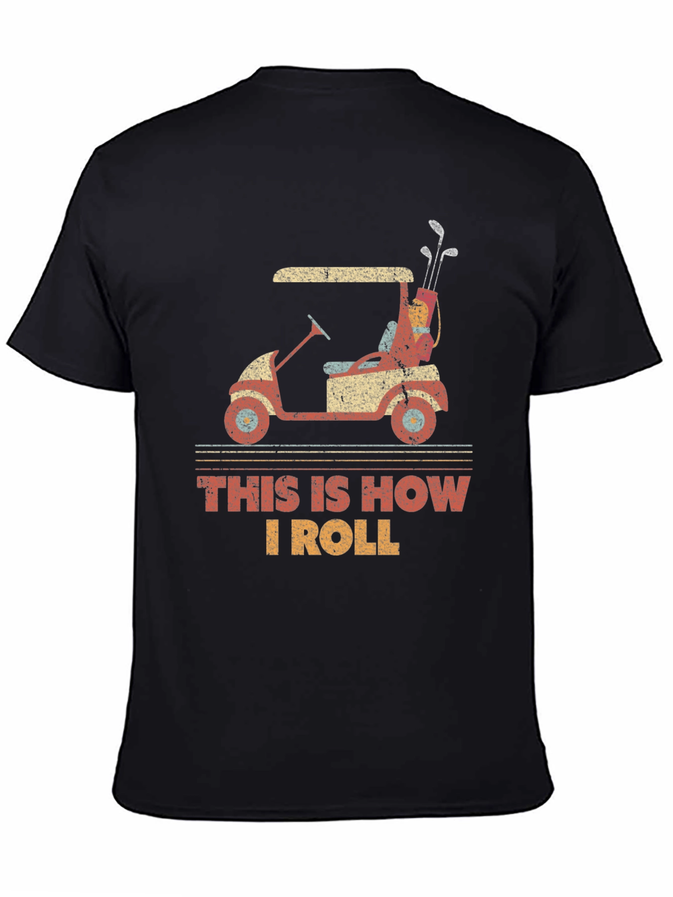 This is How I Roll Golf Cart T-Shirt