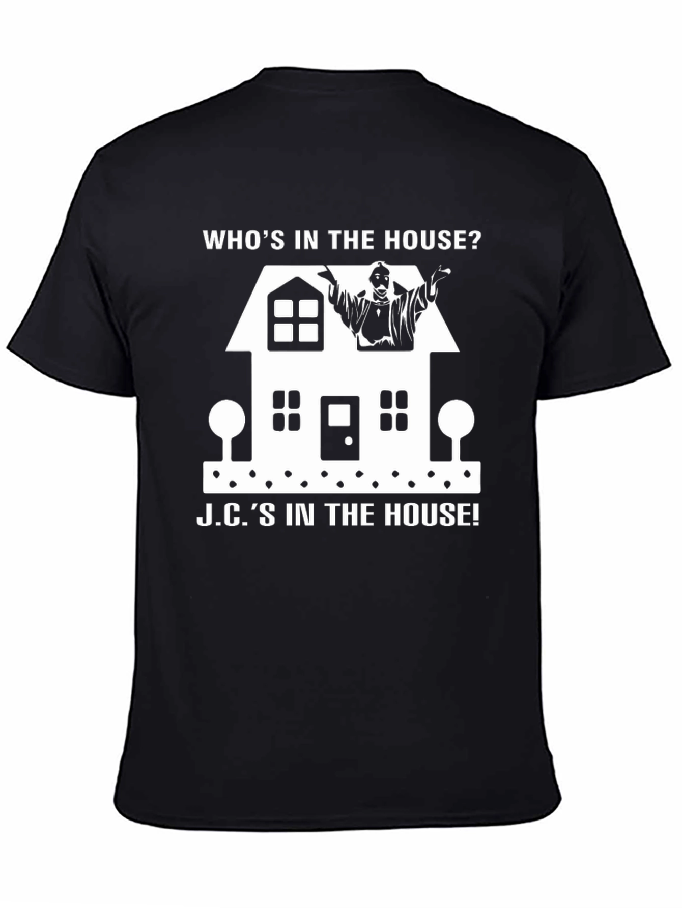 Whos in the House? Graphic Novelty T-Shirt