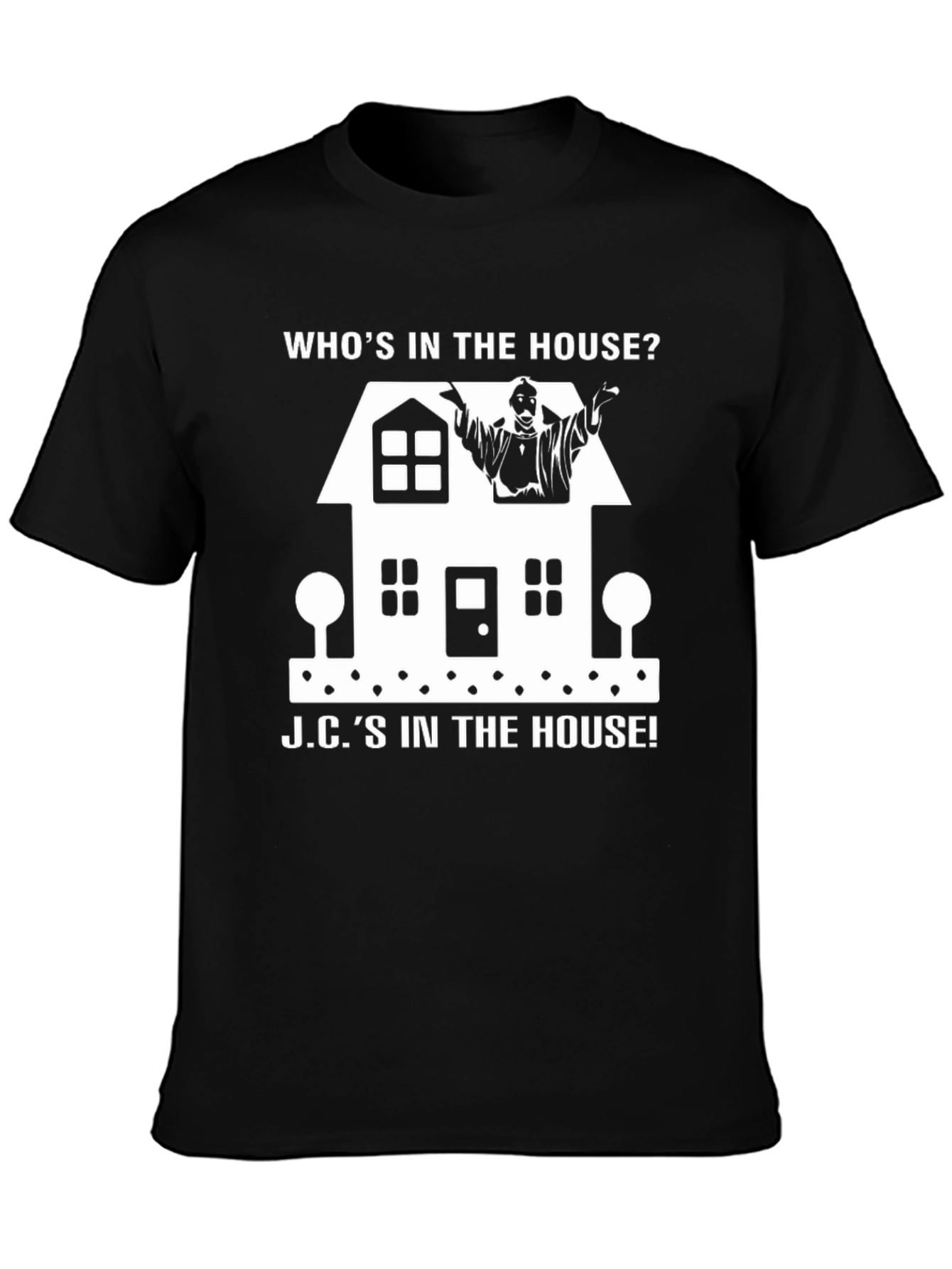Whos in the House? Graphic Novelty T-Shirt