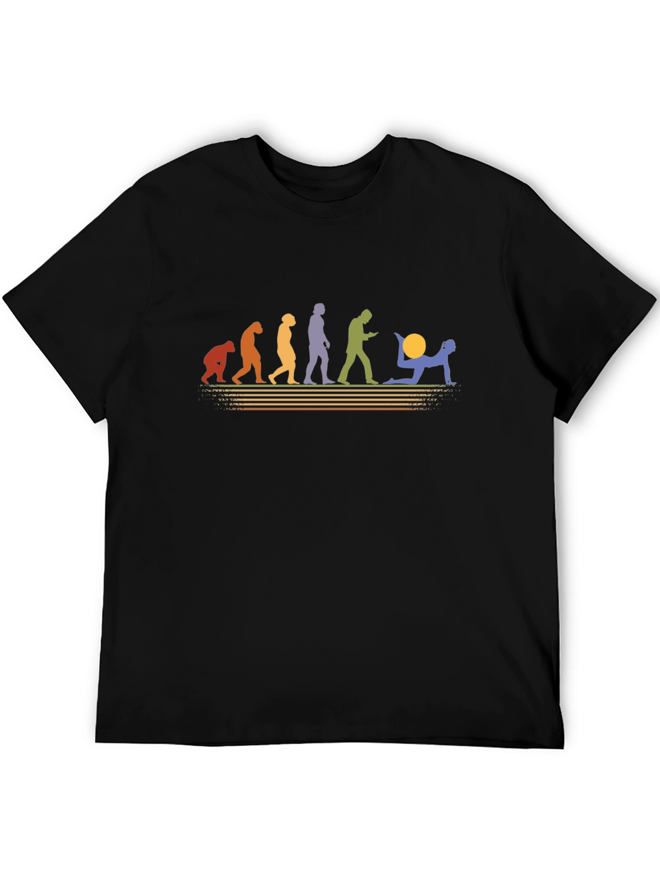 Evolution Yoga Graphic T-Shirt