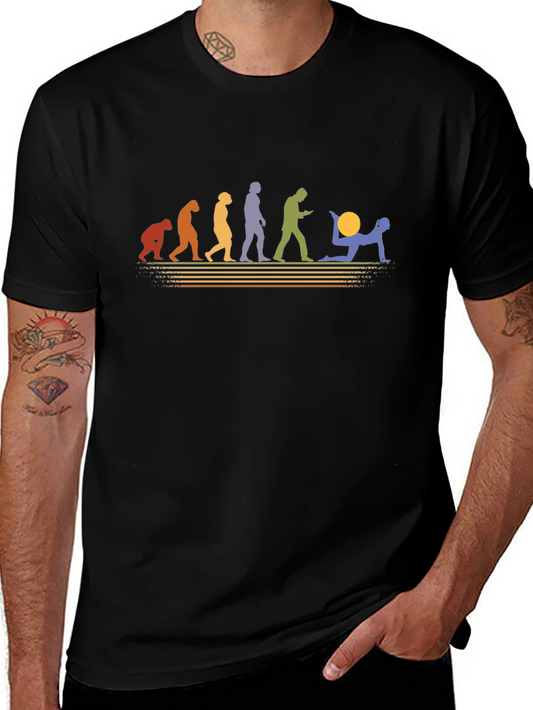 Evolution Yoga Graphic T-Shirt