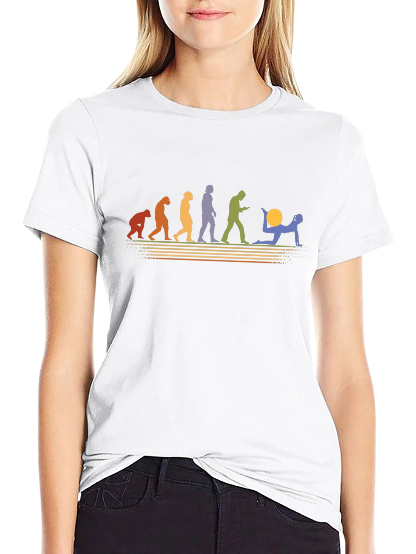 Evolution Yoga Graphic T-Shirt