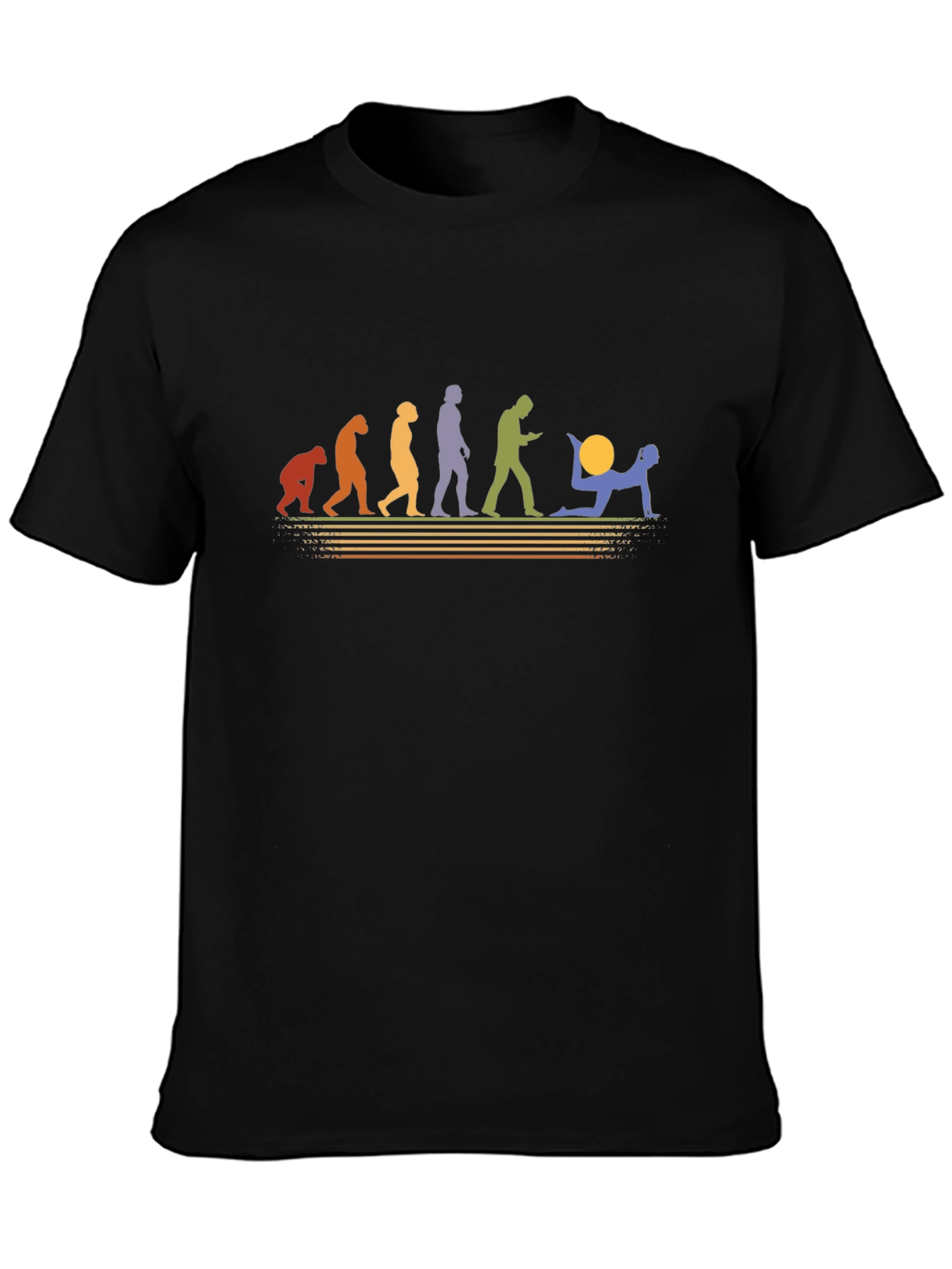 Evolution Yoga Graphic T-Shirt