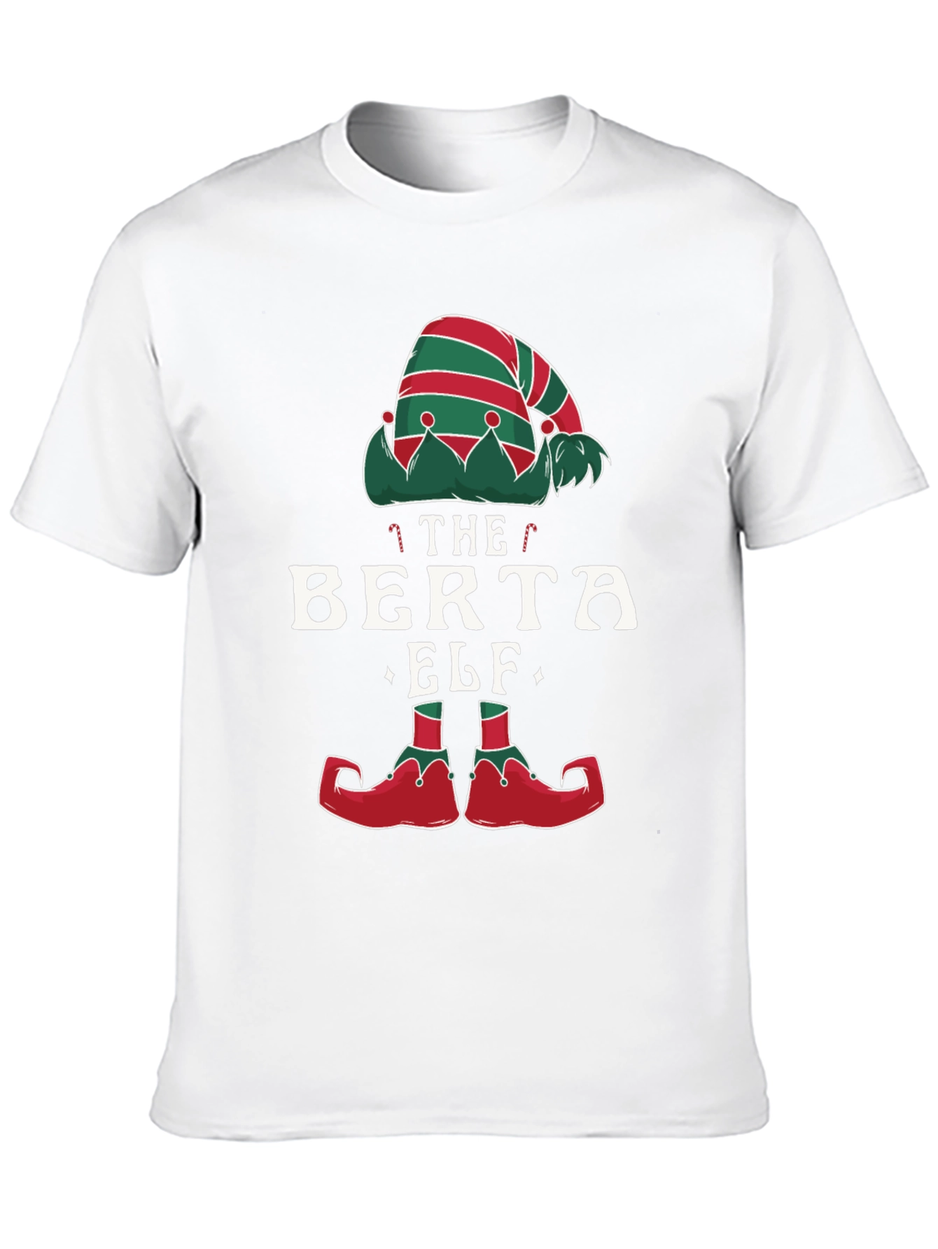 Berta Elf Christmas T-Shirt - Holiday Festive Apparel