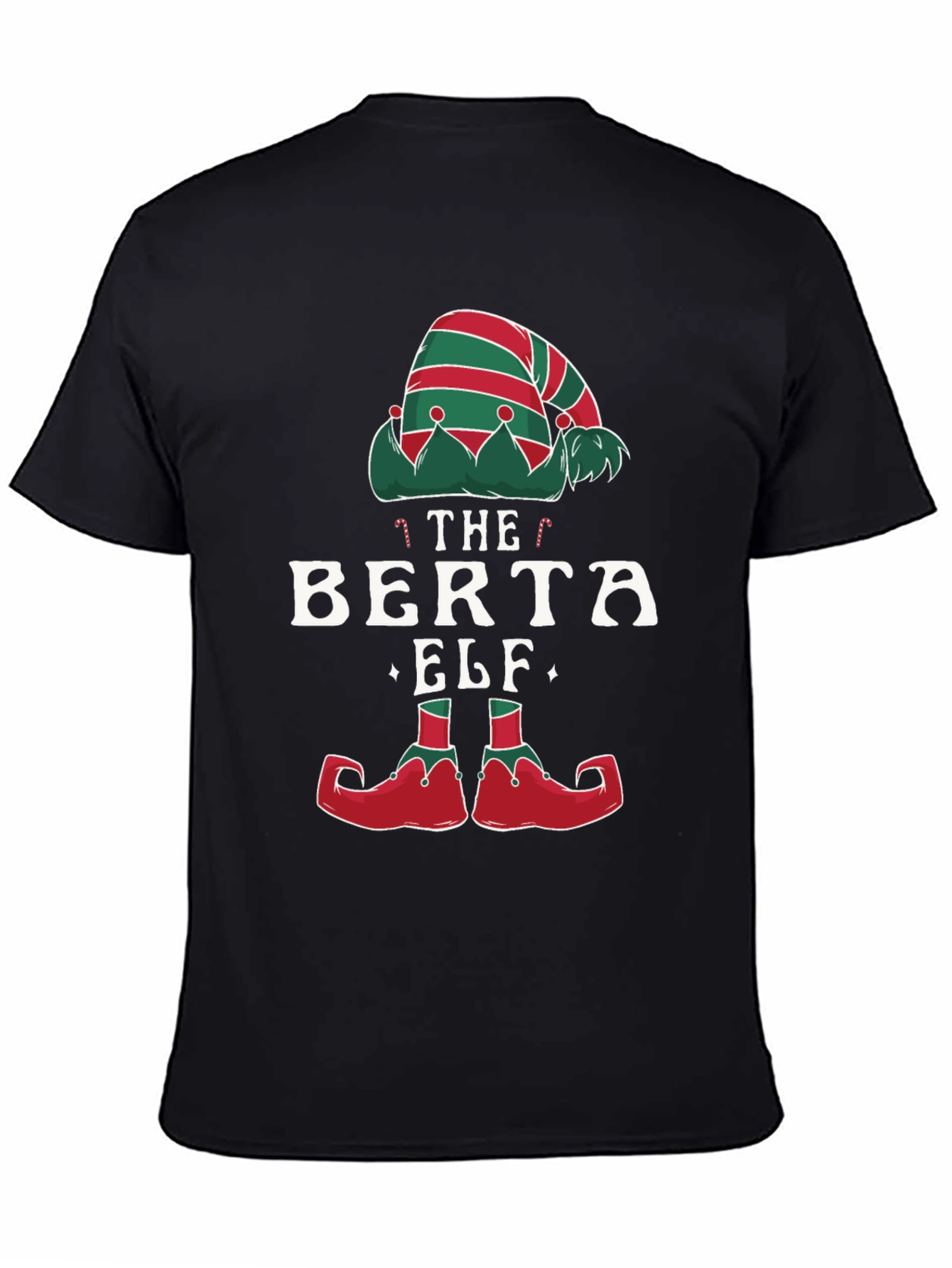 Berta Elf Christmas T-Shirt - Holiday Festive Apparel