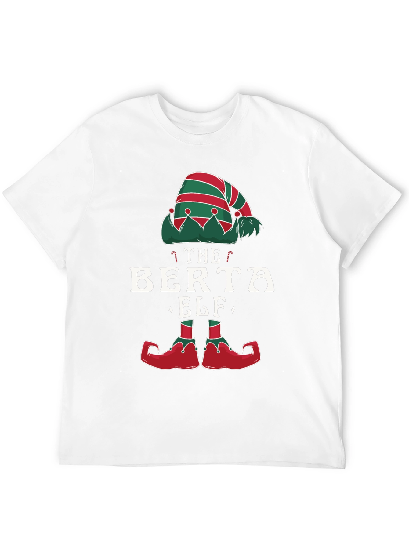 Berta Elf Christmas T-Shirt - Holiday Festive Apparel