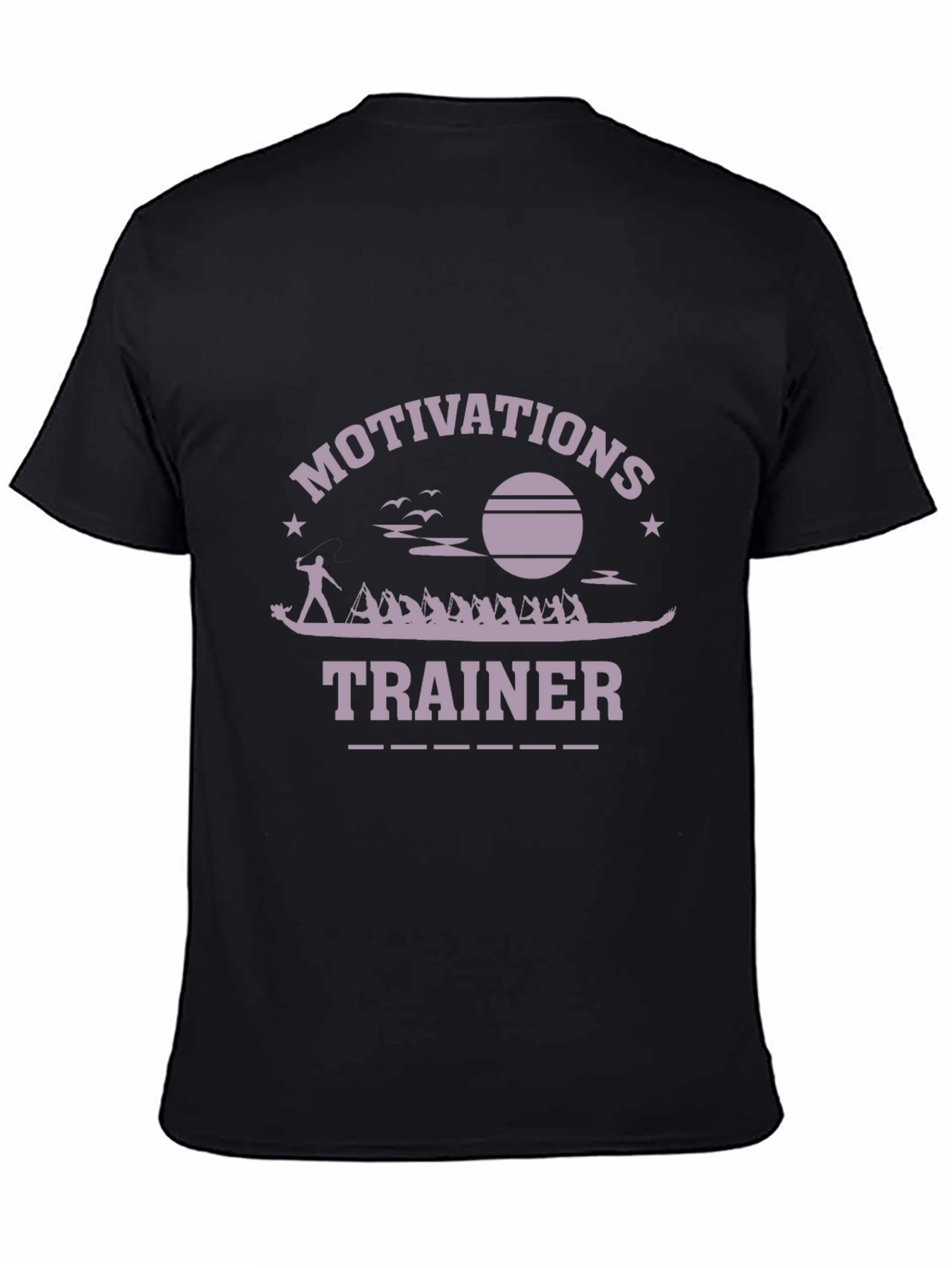 Motivations Trainer Graphic T-Shirt - Crew Rowing Design