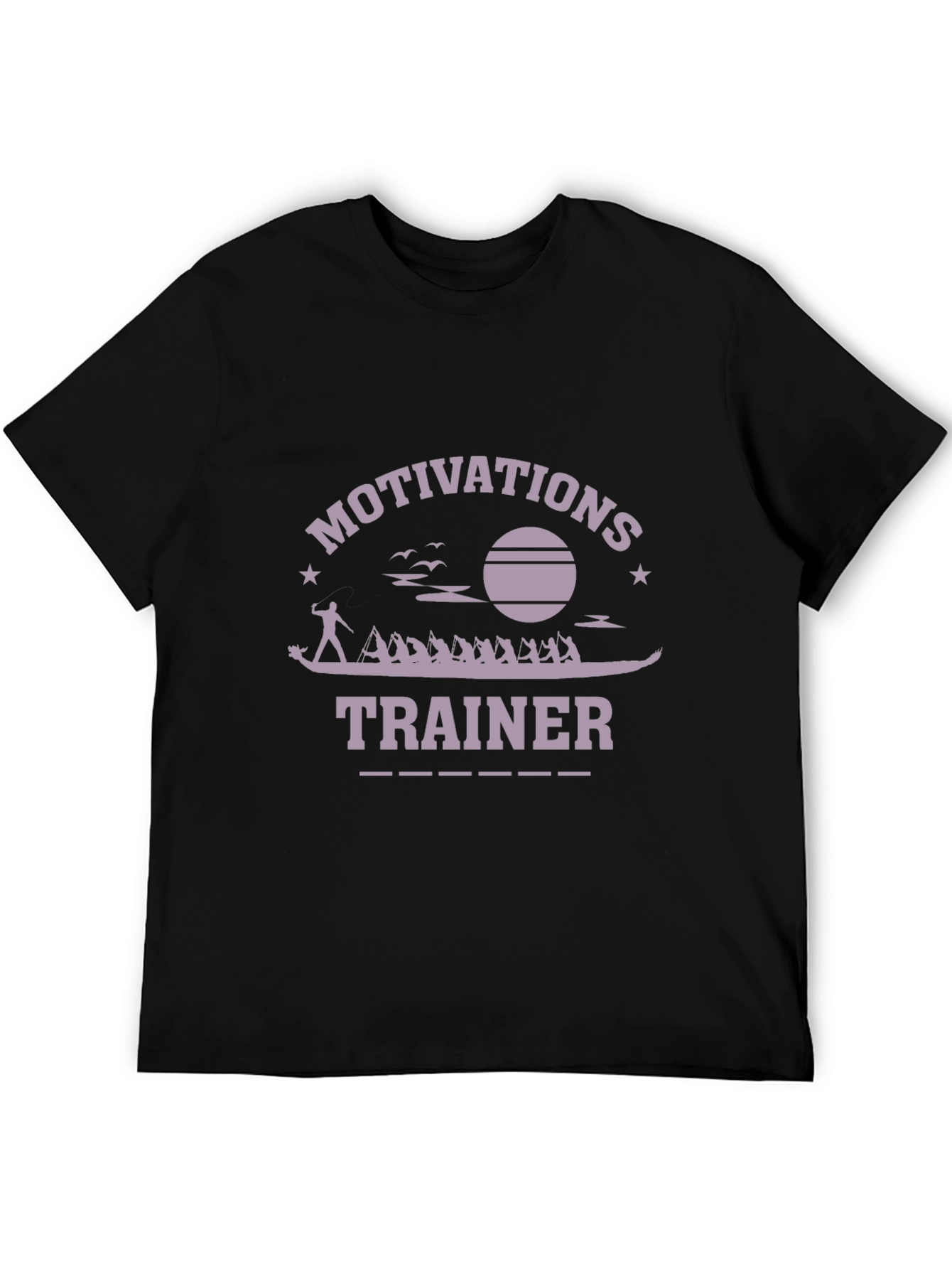 Motivations Trainer Graphic T-Shirt - Crew Rowing Design