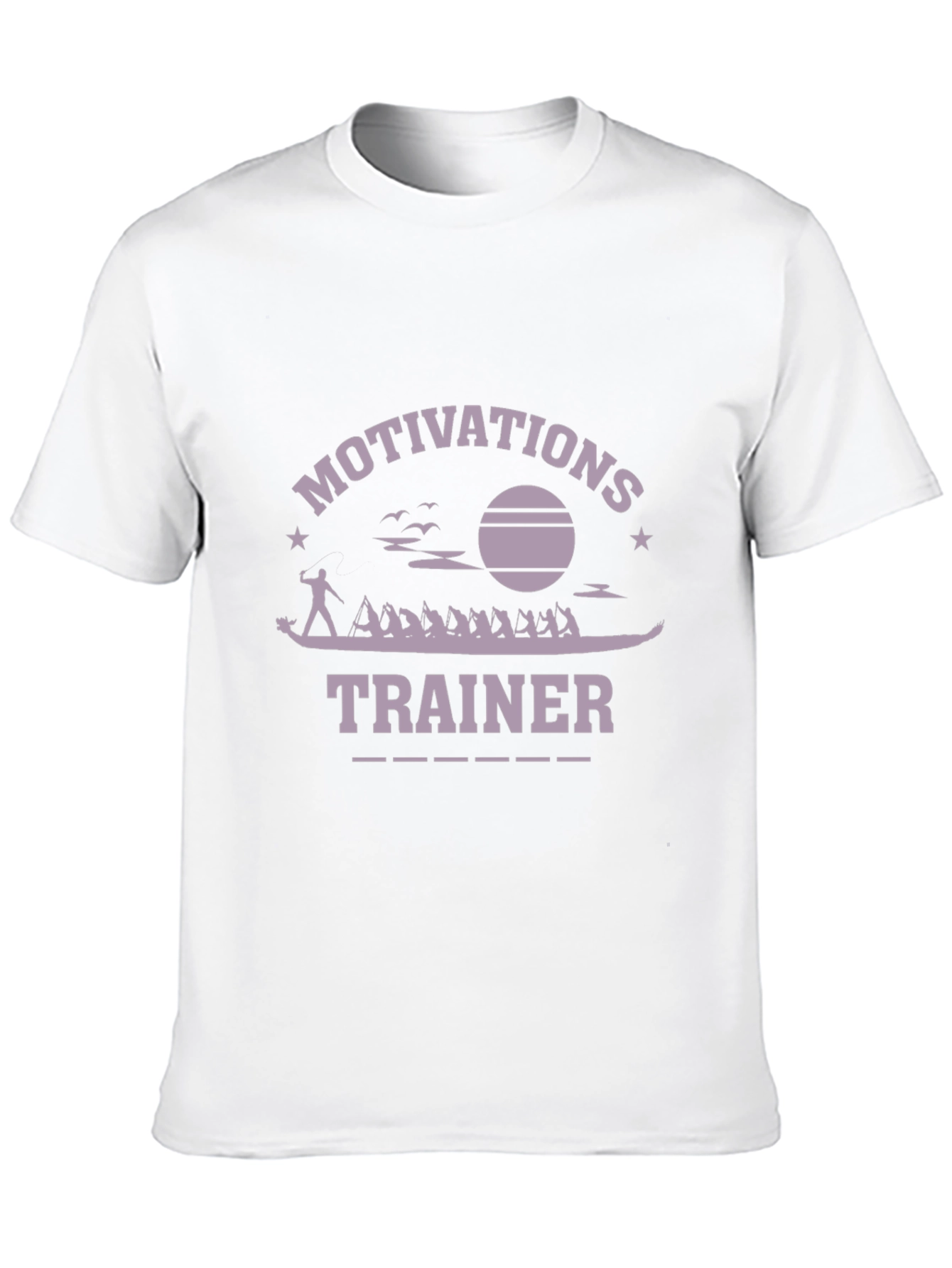Motivations Trainer Graphic T-Shirt - Crew Rowing Design