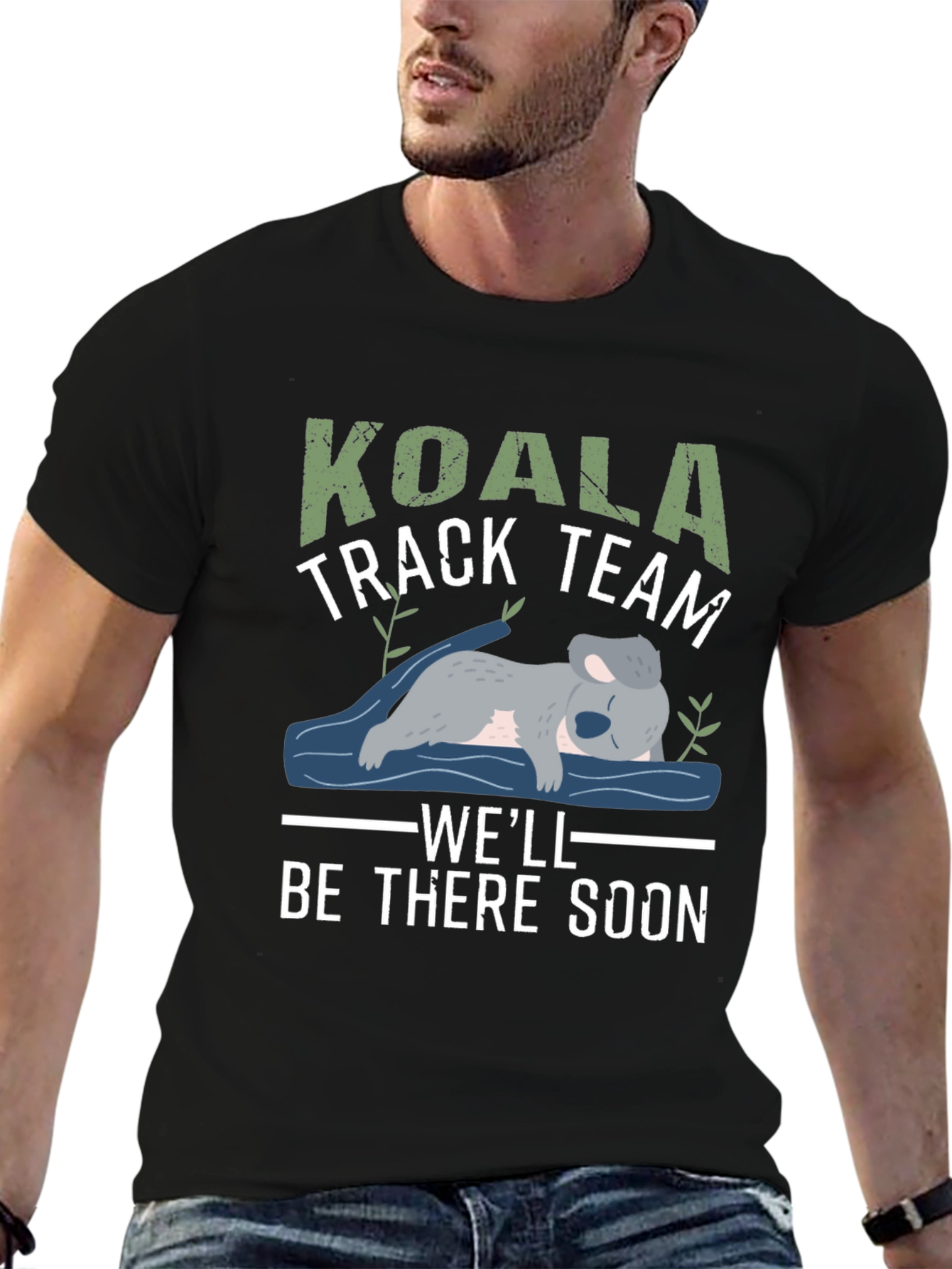 Koala Track Team T-Shirt - Well Be There Soon