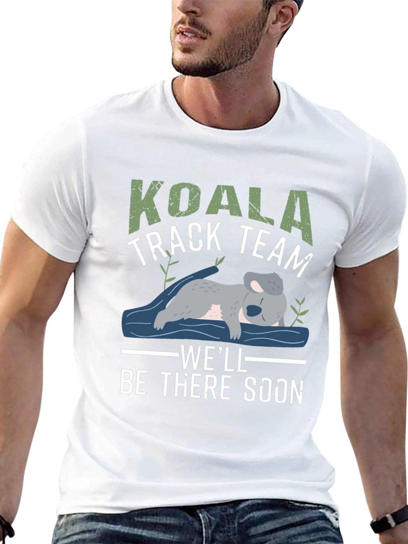Koala Track Team T-Shirt - Well Be There Soon