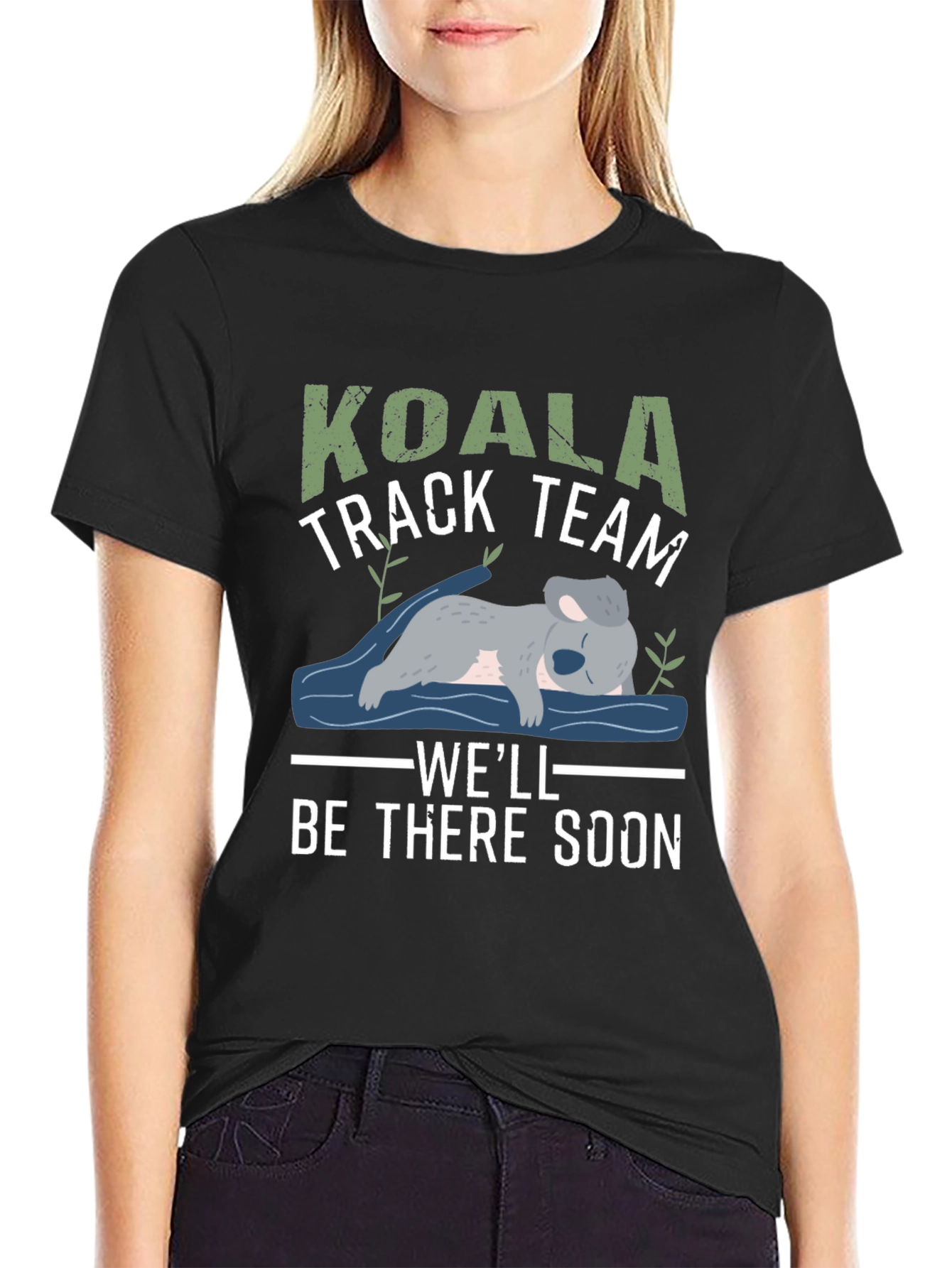 Koala Track Team T-Shirt - Well Be There Soon
