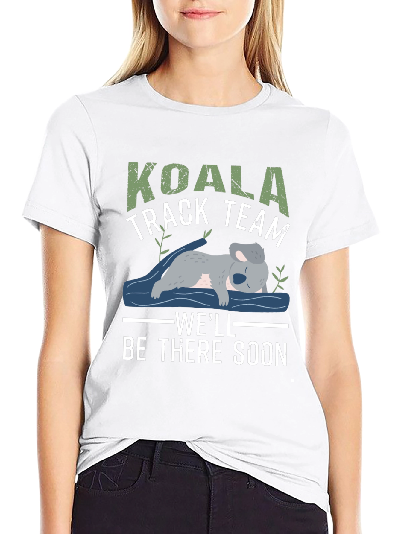 Koala Track Team T-Shirt - Well Be There Soon