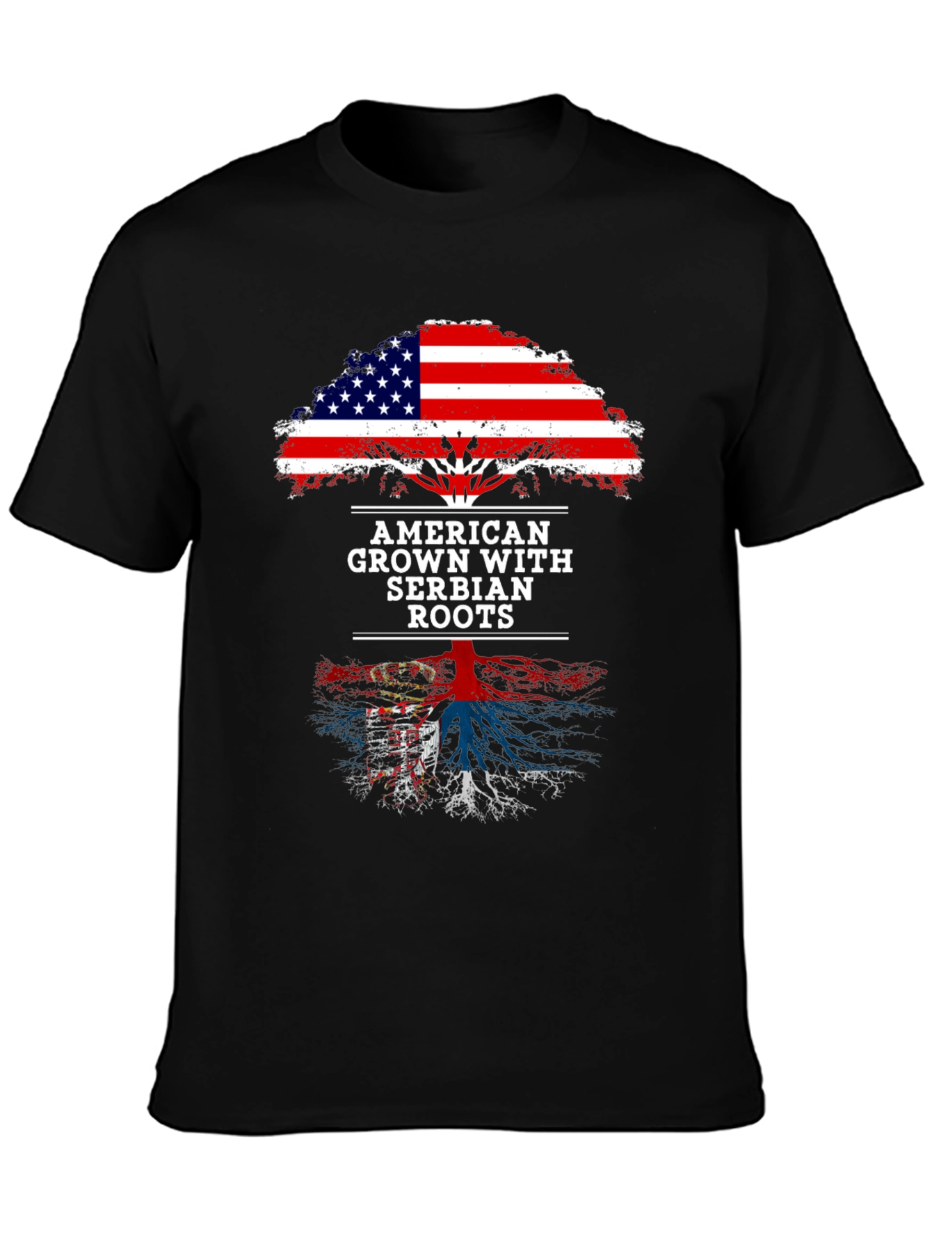 American Grown with Serbian Roots T-Shirt