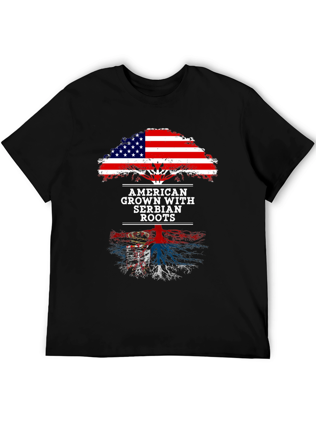 American Grown with Serbian Roots T-Shirt