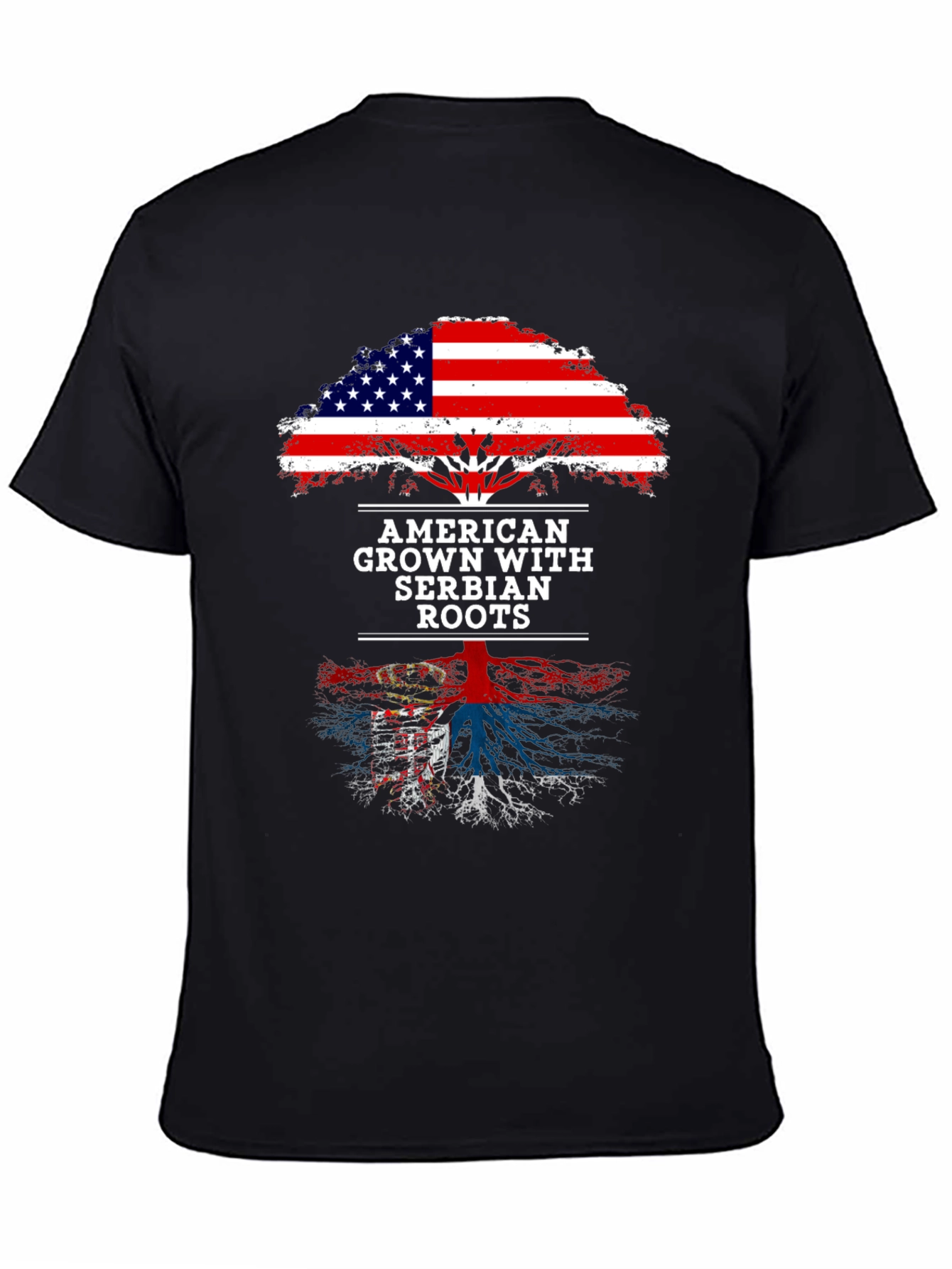 American Grown with Serbian Roots T-Shirt