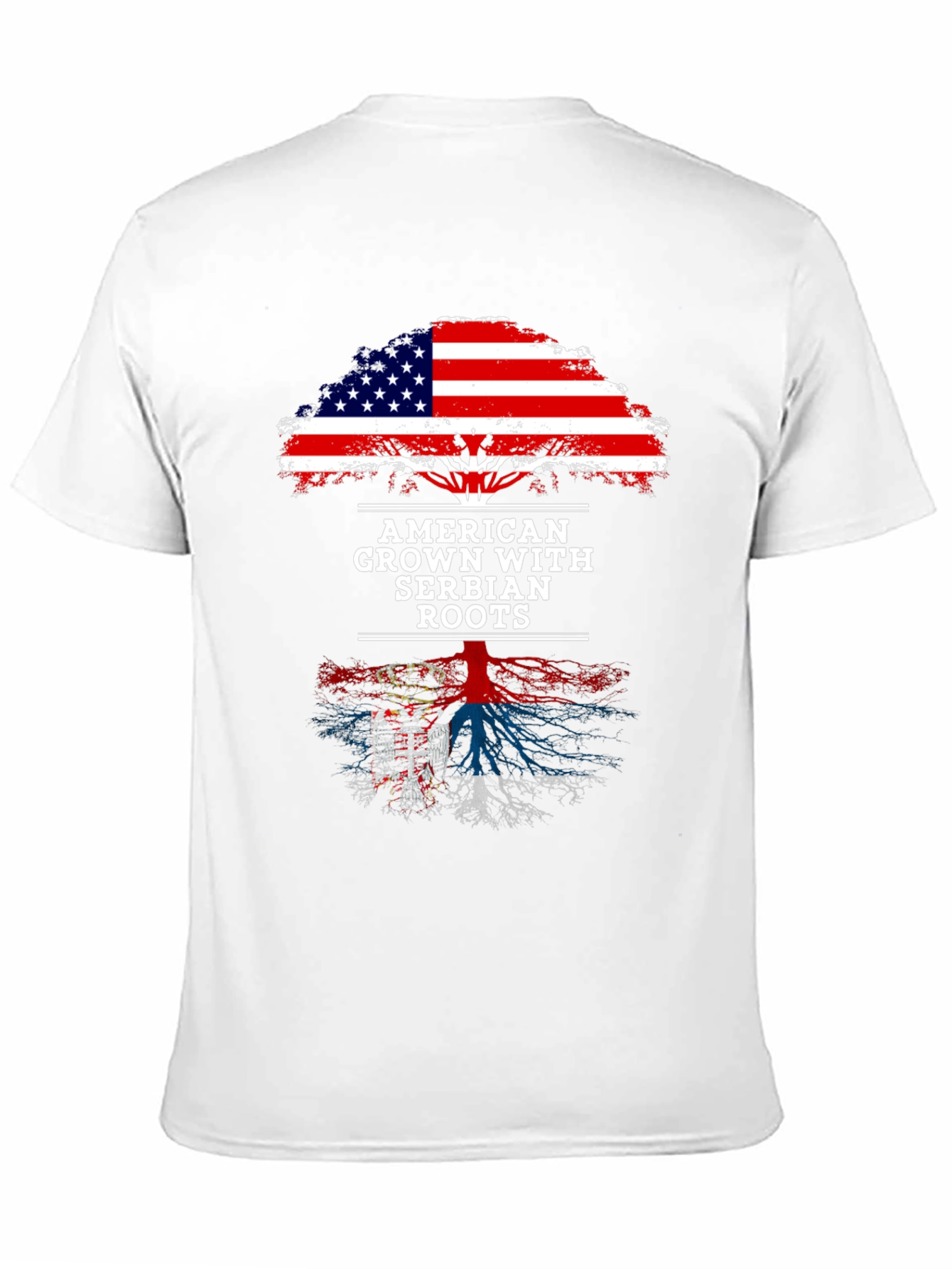 American Grown with Serbian Roots T-Shirt