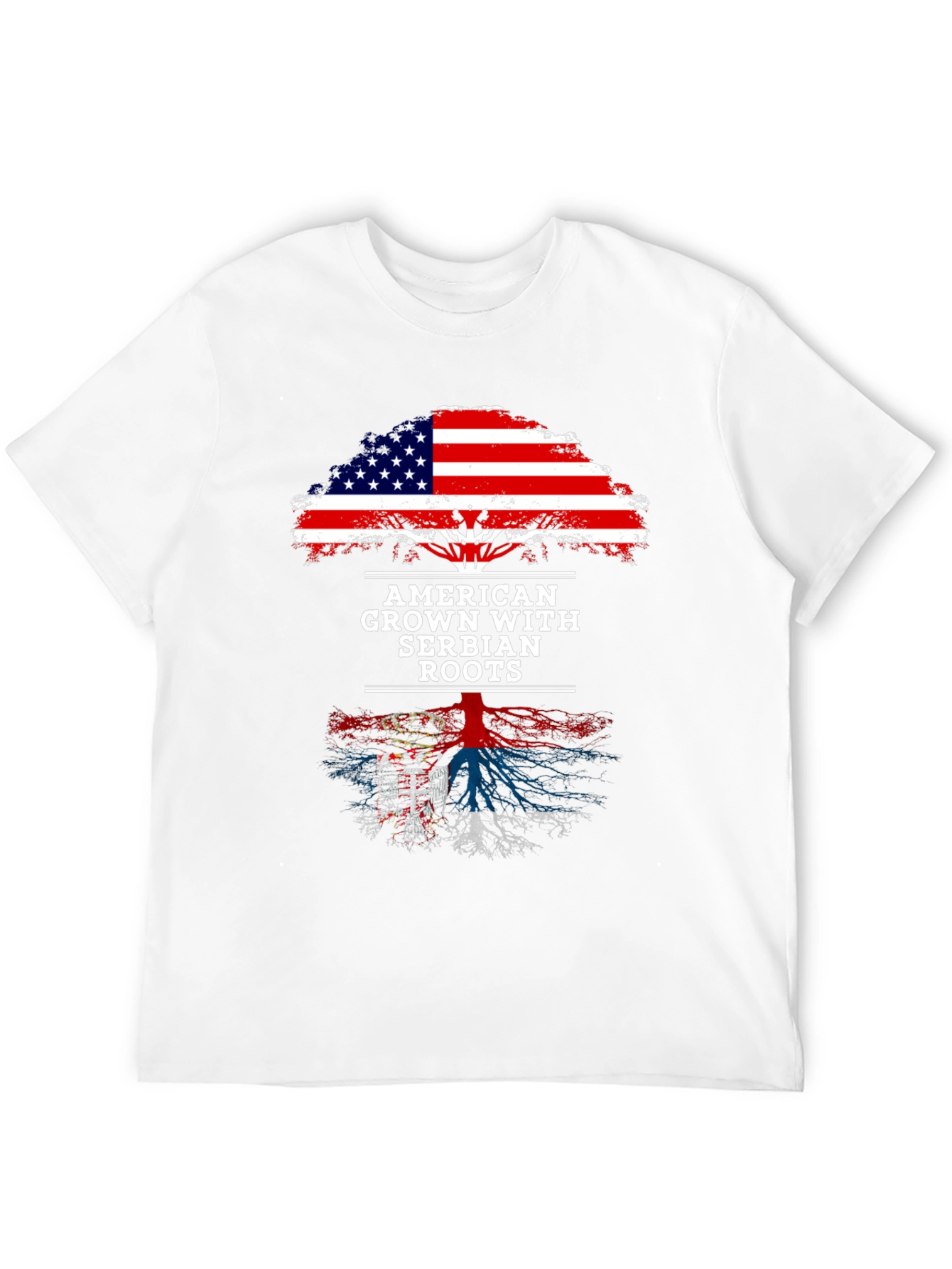 American Grown with Serbian Roots T-Shirt