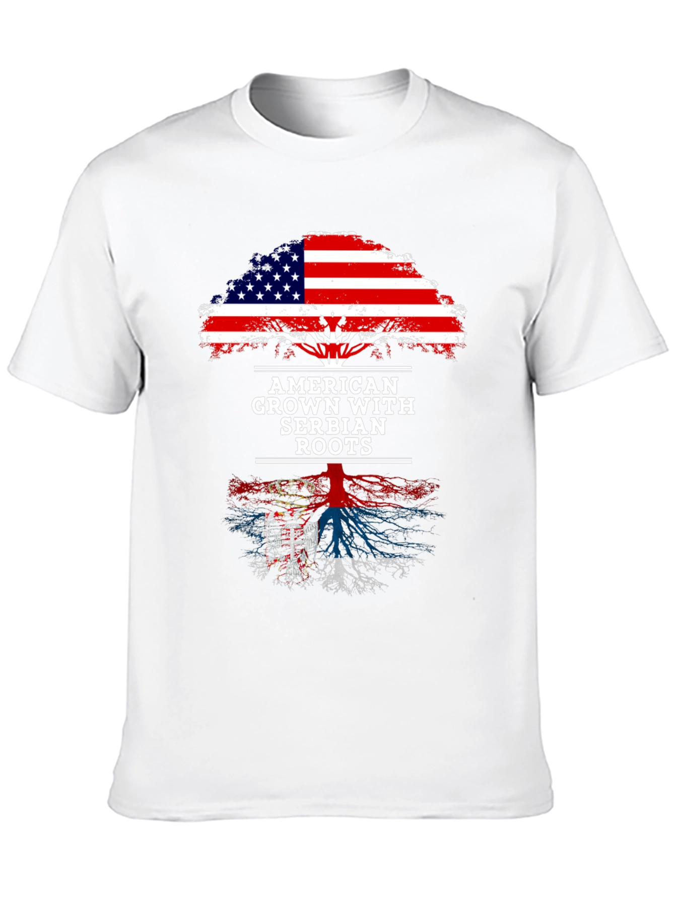American Grown with Serbian Roots T-Shirt