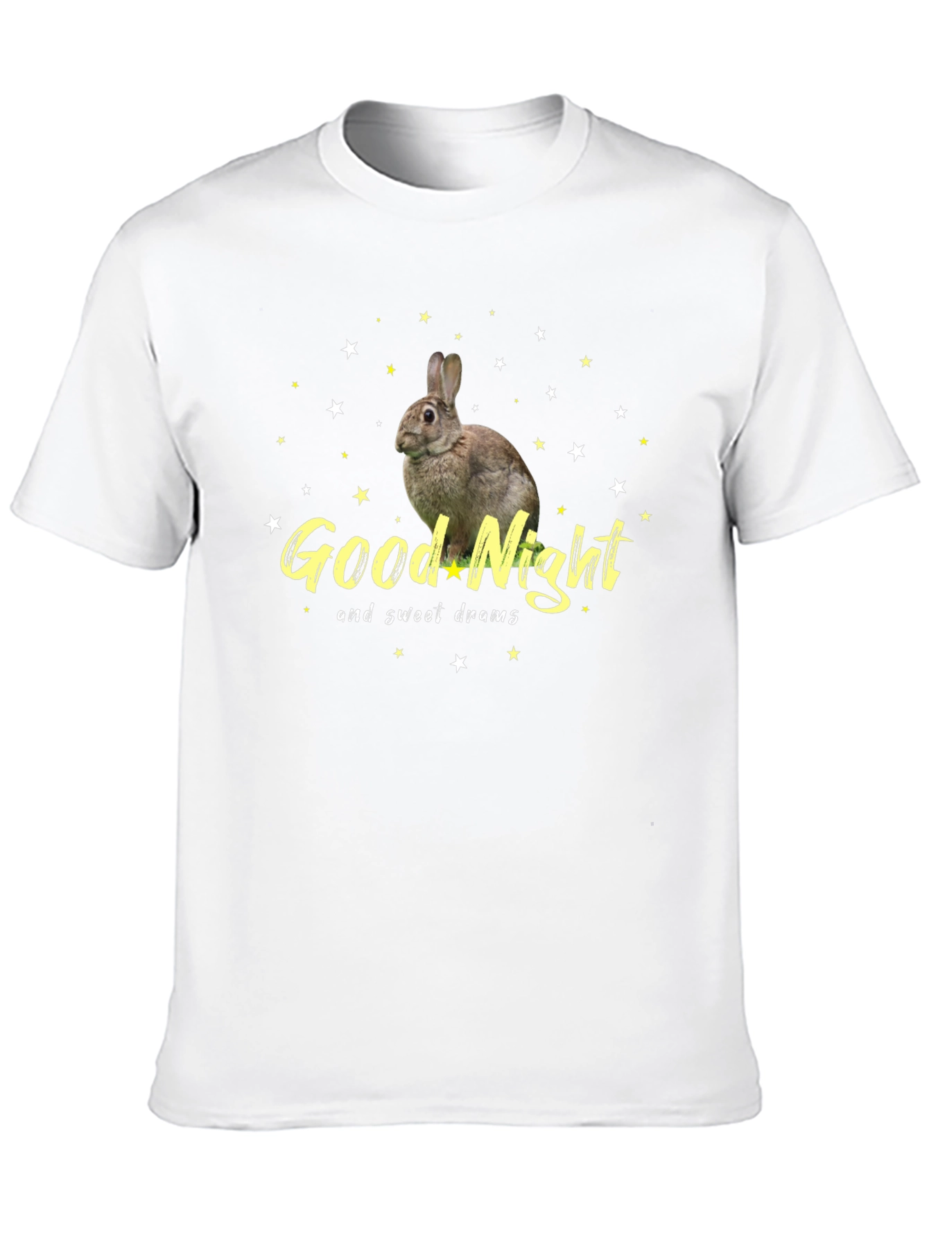 Good Night Rabbit T-Shirt - Sweet Dreams Tee