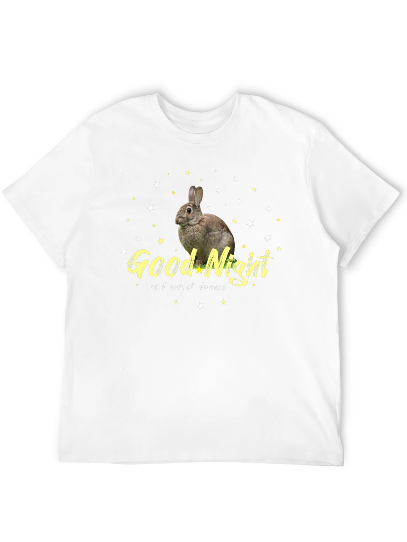 Good Night Rabbit T-Shirt - Sweet Dreams Tee