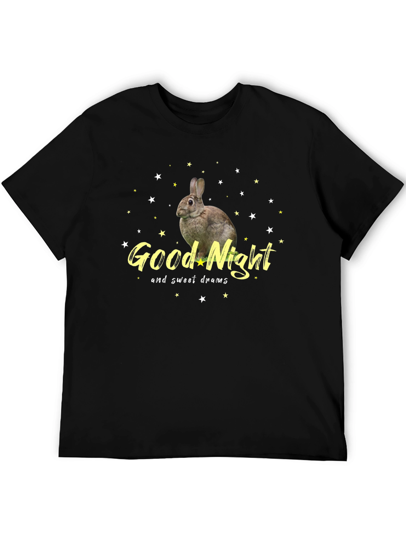 Good Night Rabbit T-Shirt - Sweet Dreams Tee