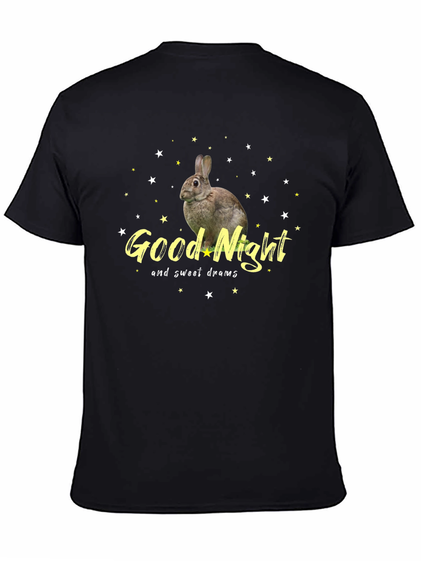 Good Night Rabbit T-Shirt - Sweet Dreams Tee