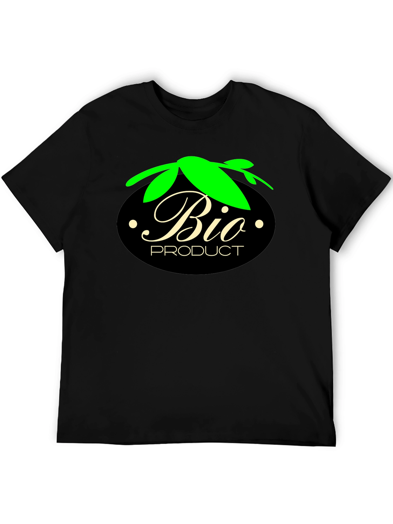 Bio Product Black T-Shirt - Eco-Friendly Style