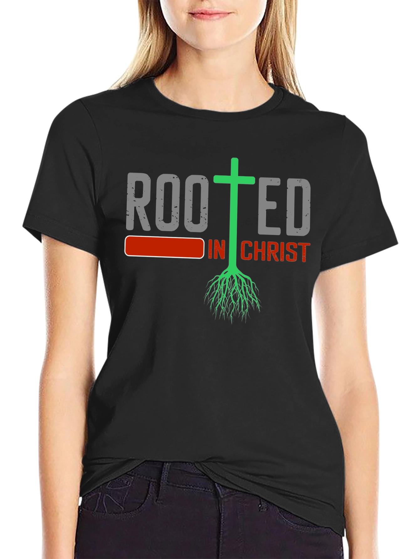 Rooted In Christ Graphic Tee