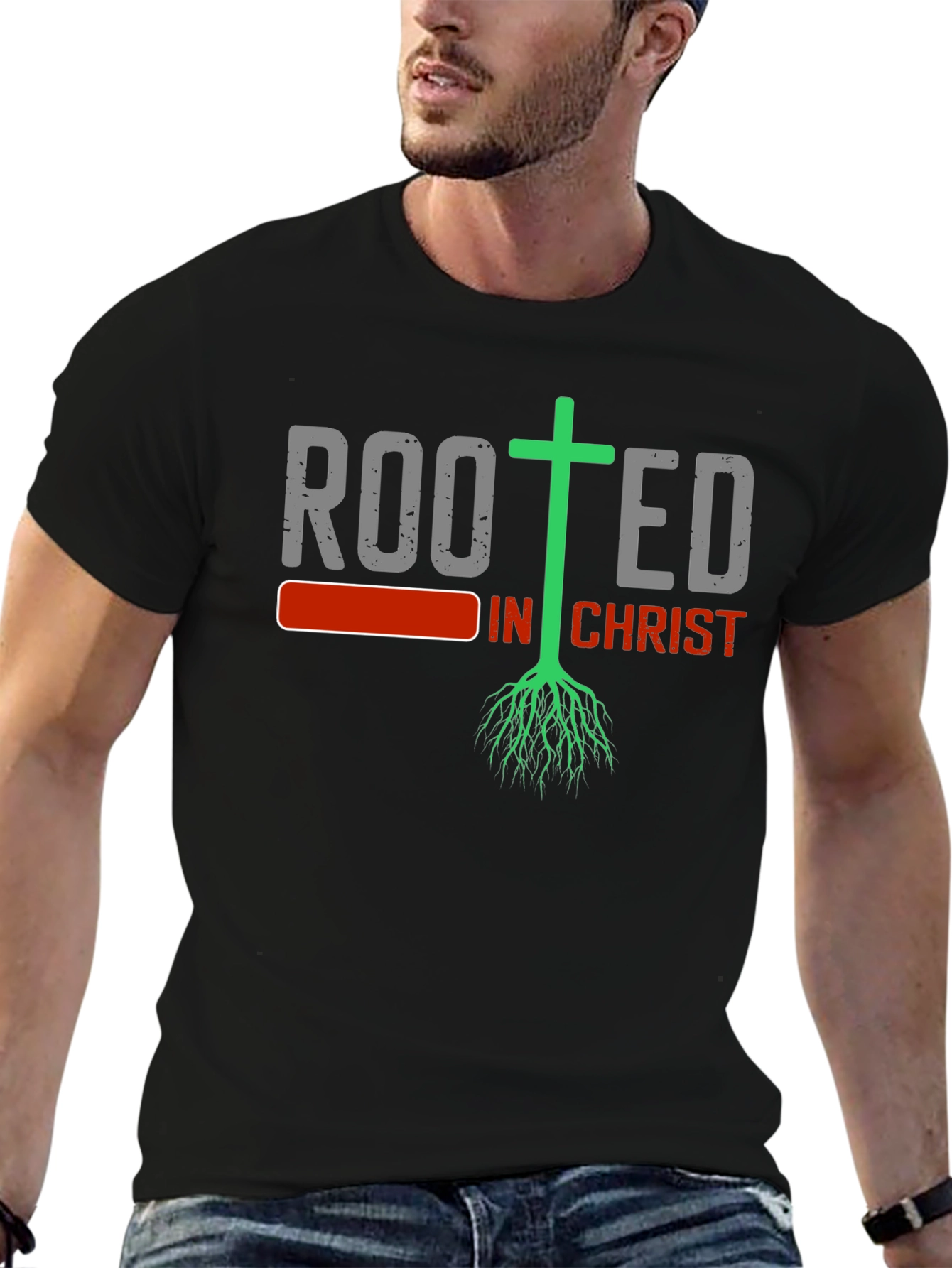 Rooted In Christ Graphic Tee