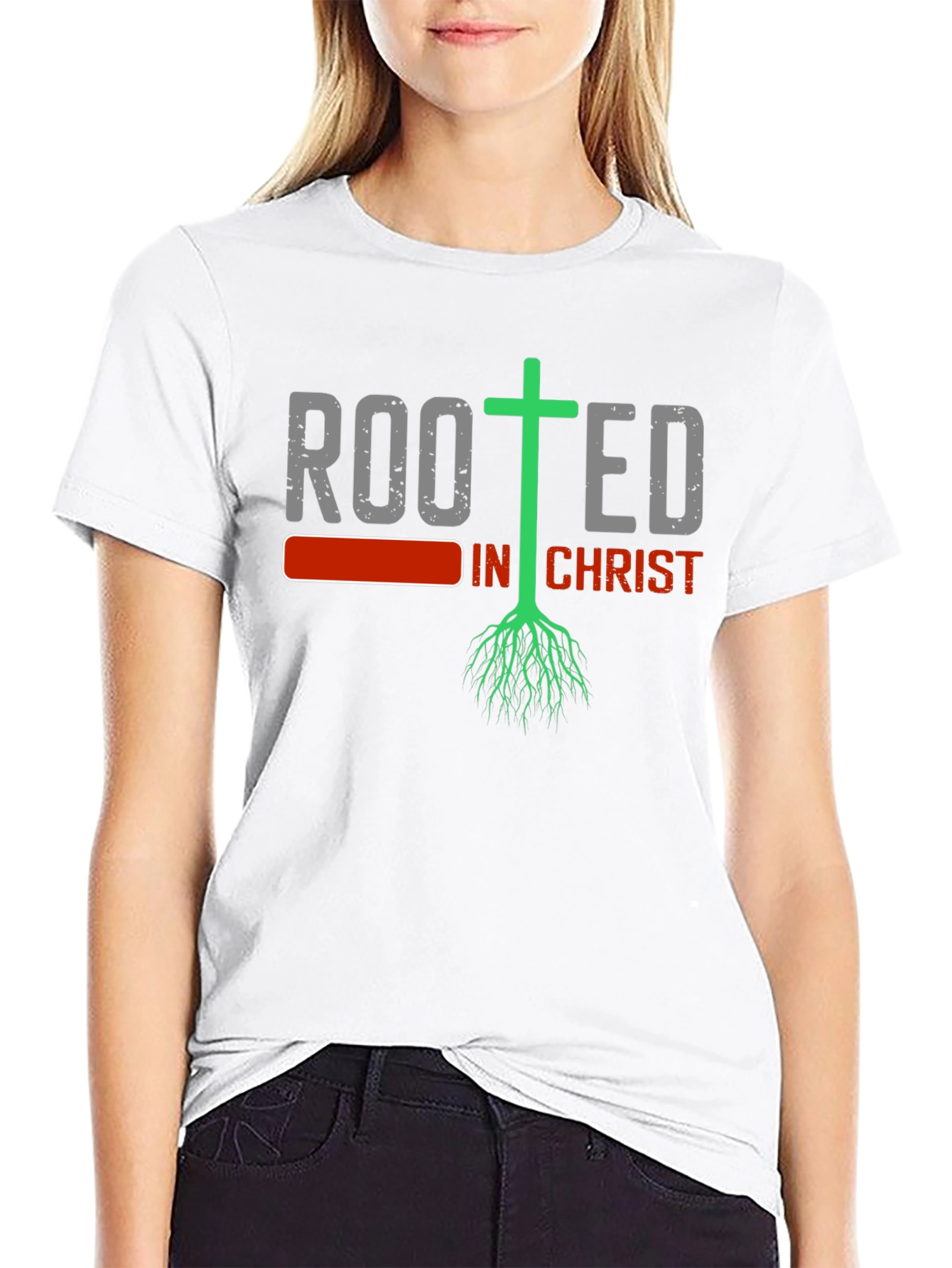 Rooted In Christ Graphic Tee